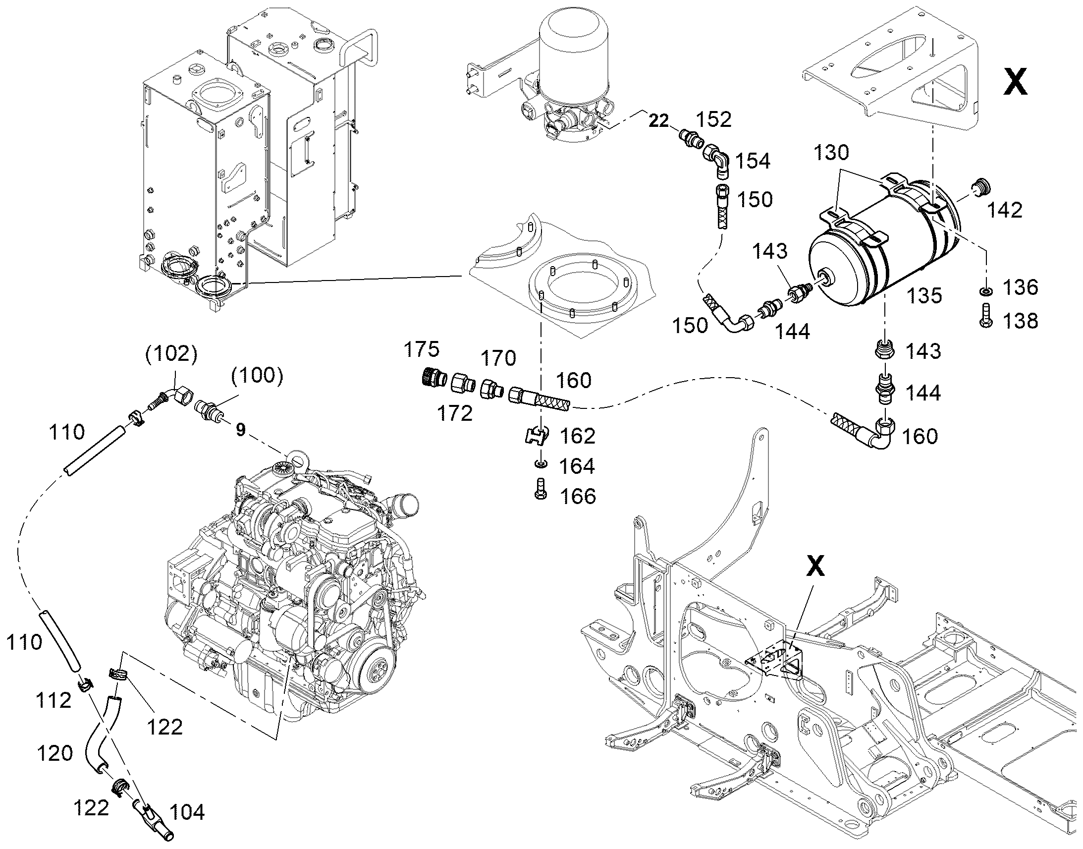 НИППЕЛЬ РЕДУКЦИОННЫЙ RI M12-M8 12264826 LIEBHERR