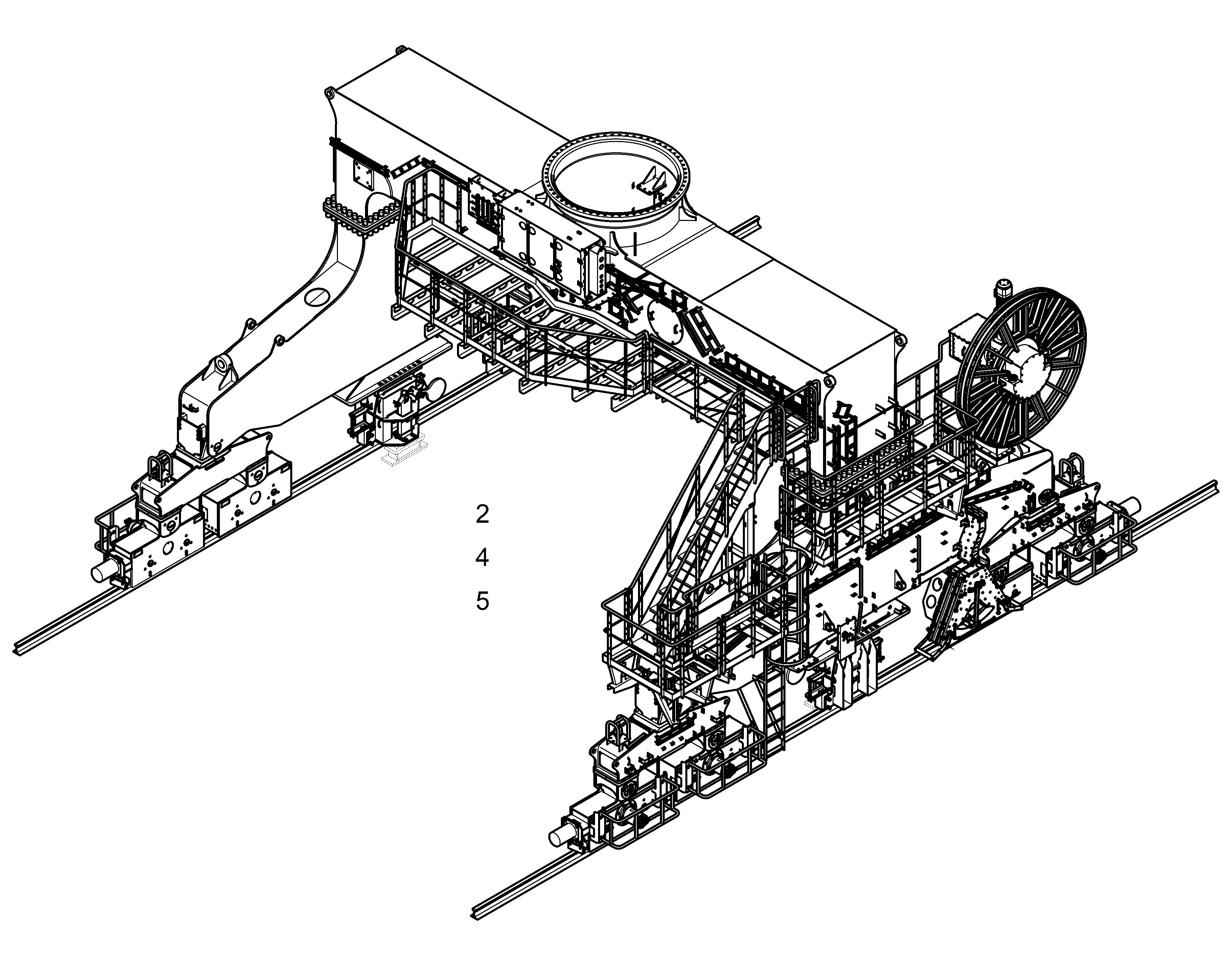 ПОРТАЛ, ГИДРАВЛИКА 13135710 LIEBHERR