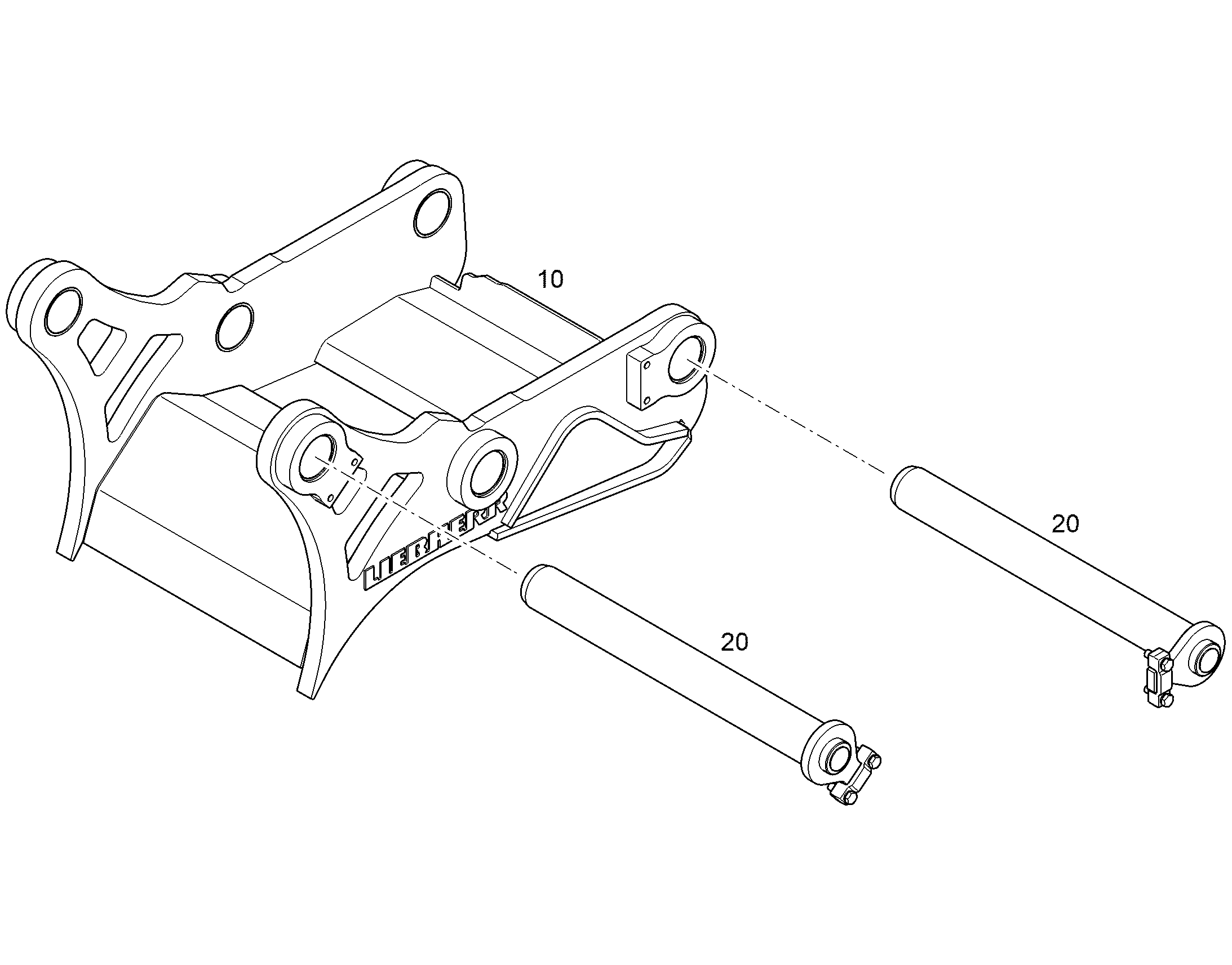 ЭЛЕМЕНТЫ МОНТАЖНЫЕ 12995180 LIEBHERR