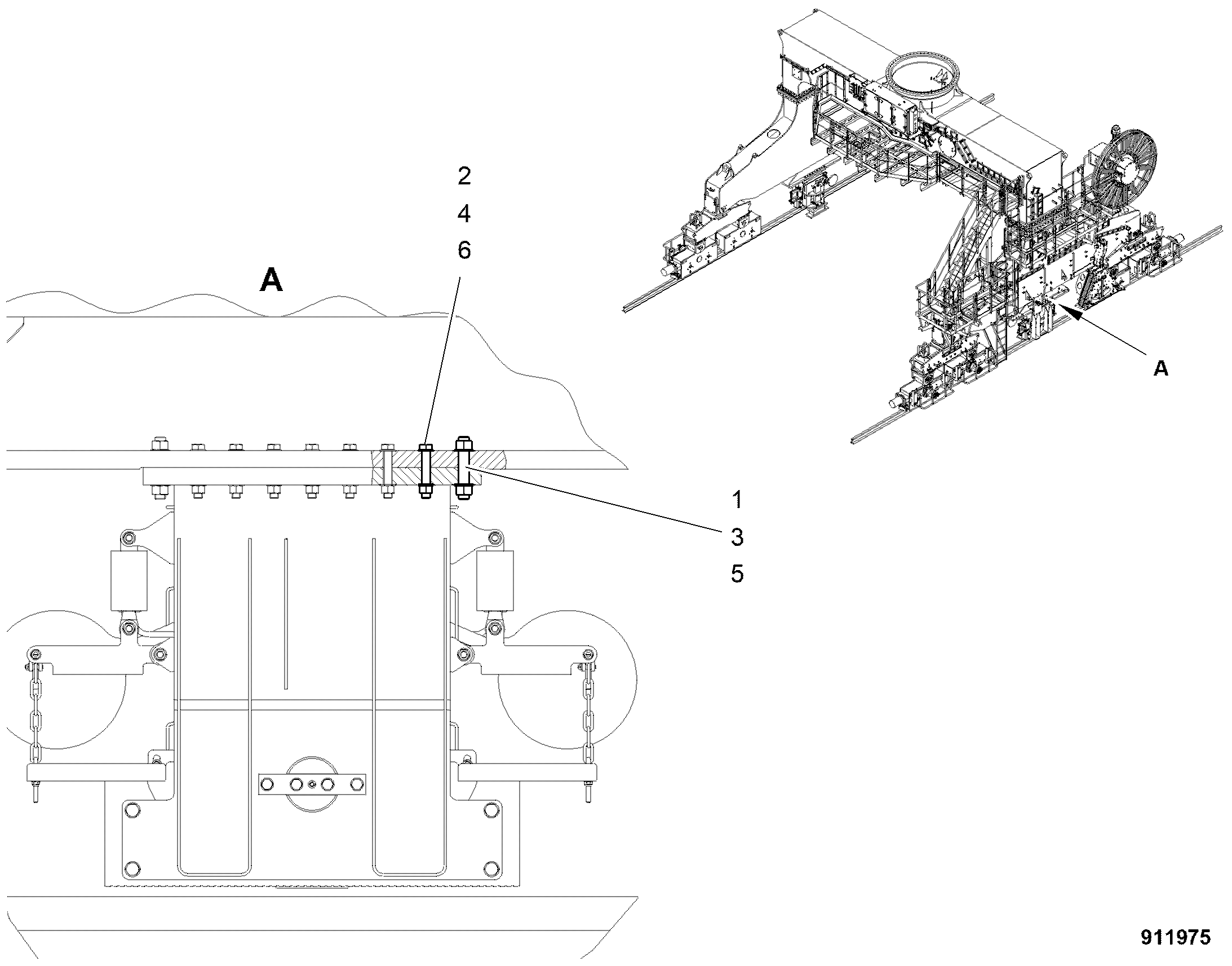 ШЕСТИГРАННАЯ ГАЙКА M30 10544160 LIEBHERR