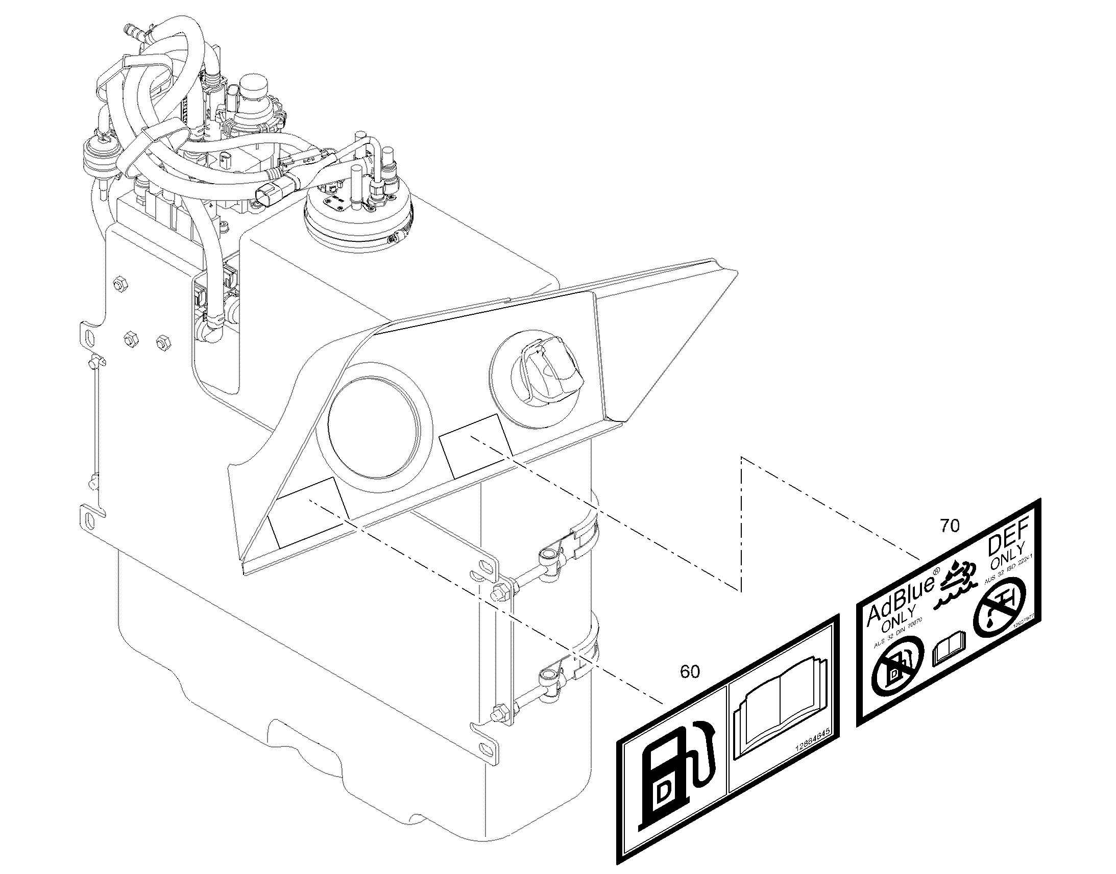 ТАБЛИЧКА 75mmX50mm 12937977 LIEBHERR