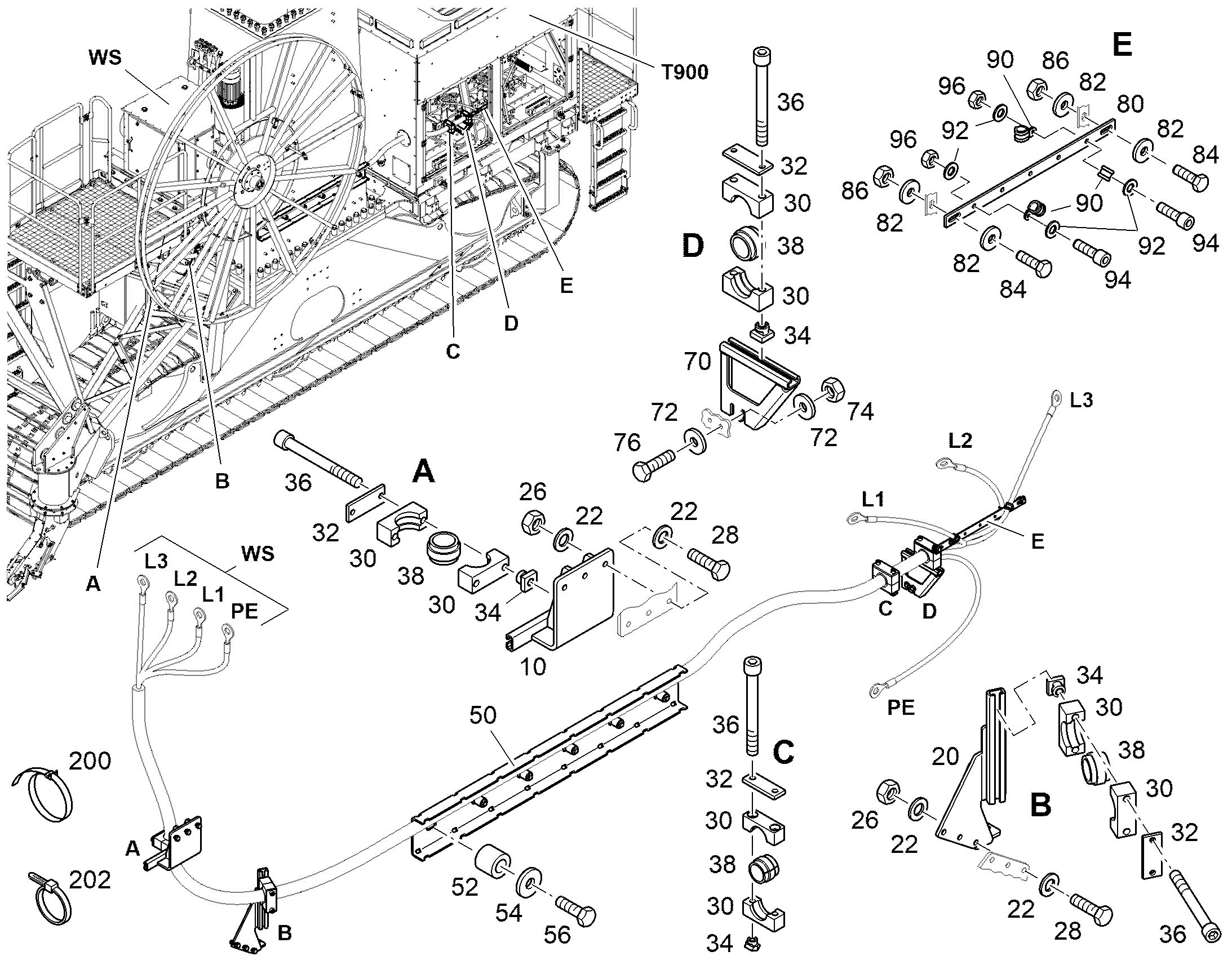 КРЕПЕЖ 12965544 LIEBHERR