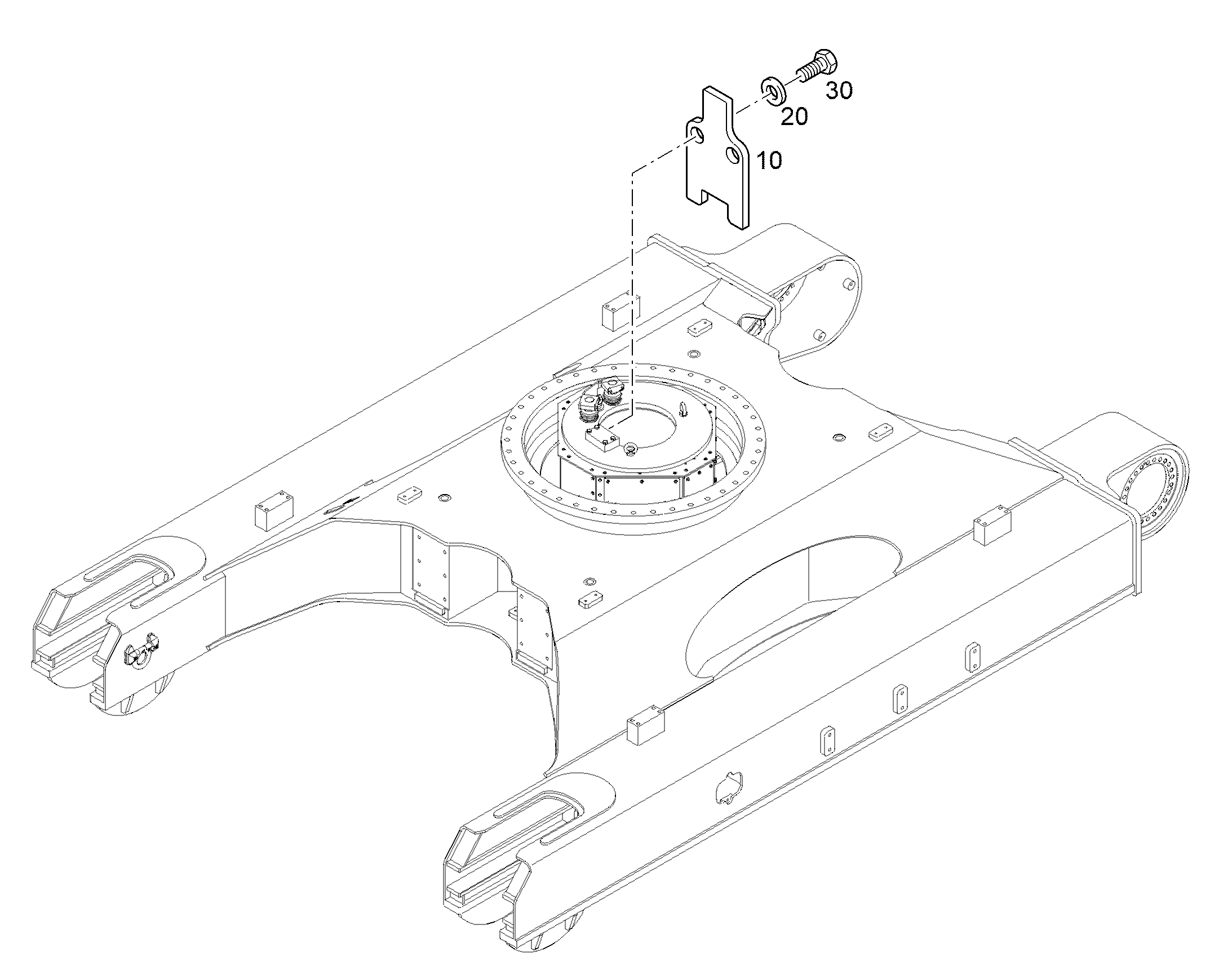 ПОВОДОК 12957432 LIEBHERR