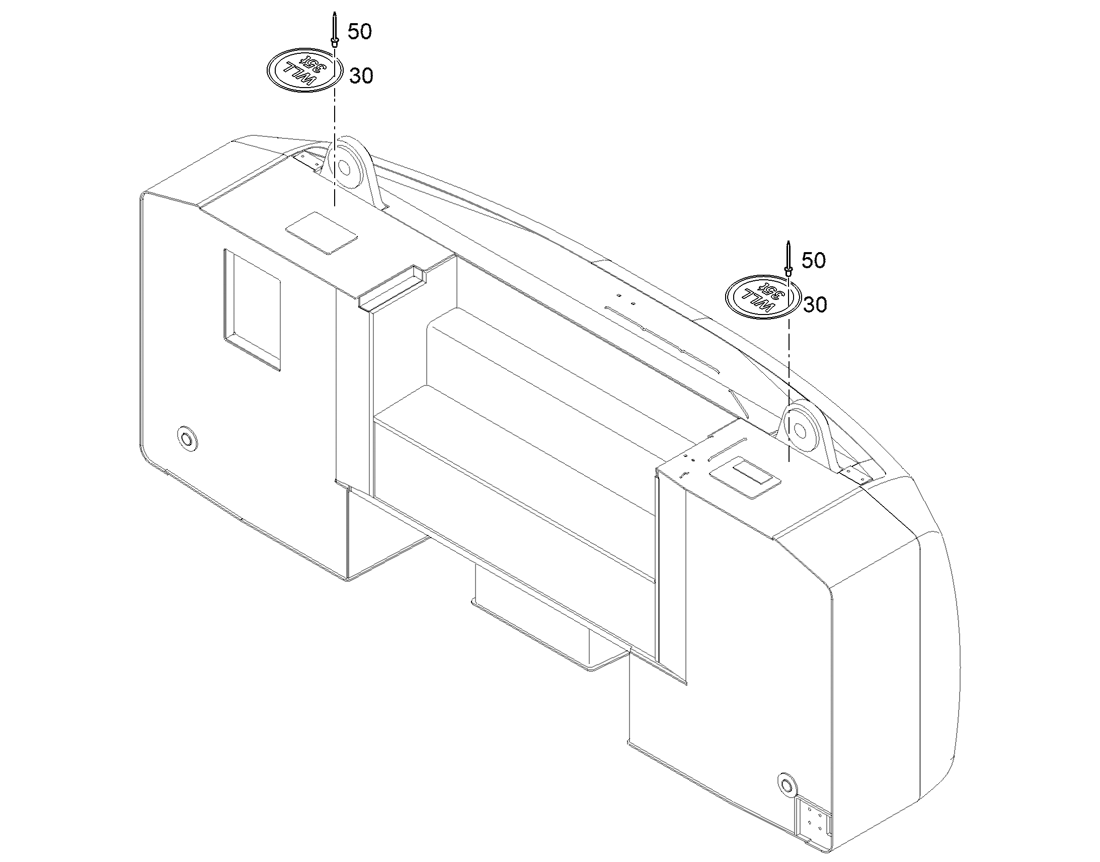 ТАБЛИЧКИ ОБЩИЙ WLL 35t Ø115mm 12976677 LIEBHERR