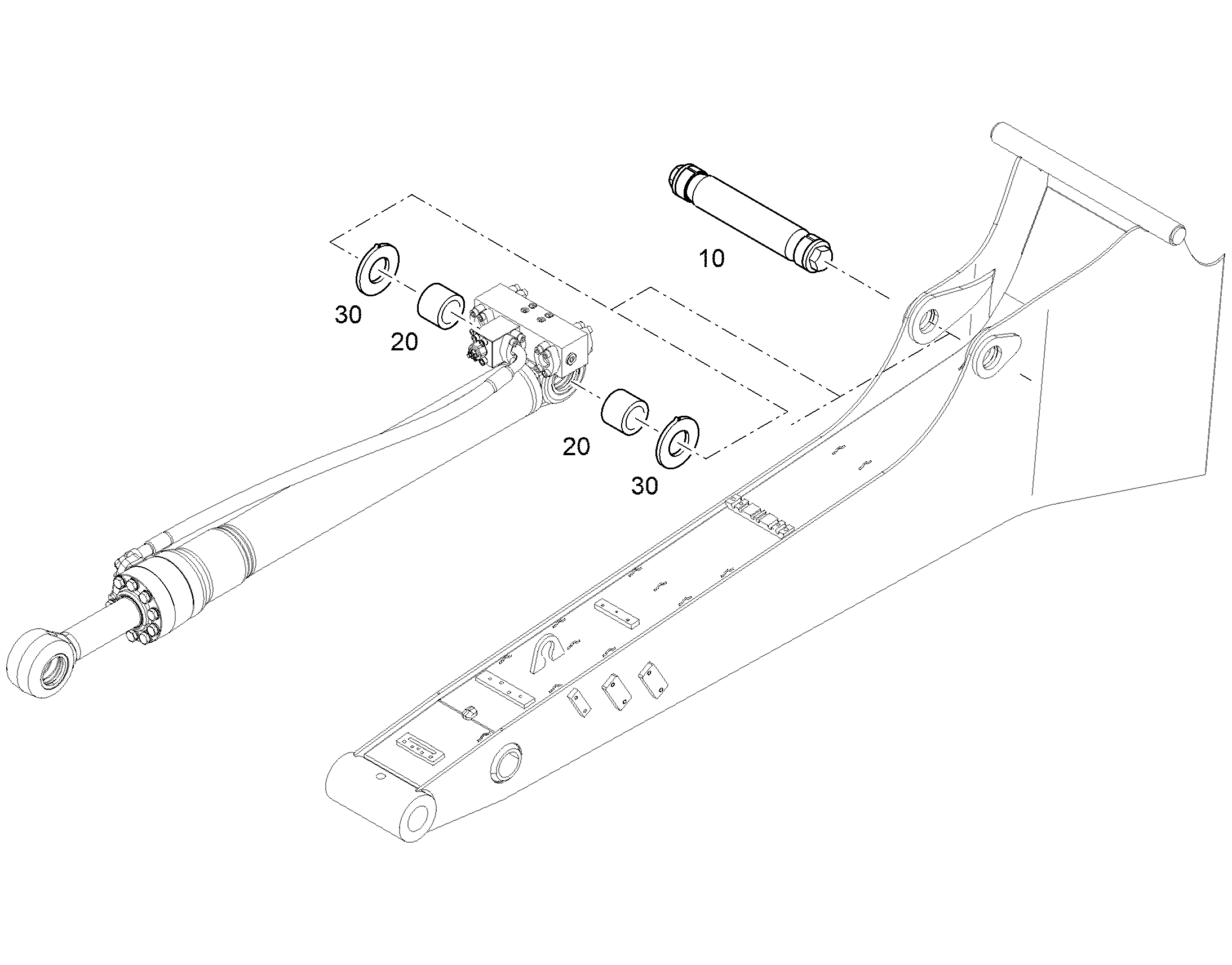 PASSFIX-БОЛТЫ 70X280 12860578 LIEBHERR