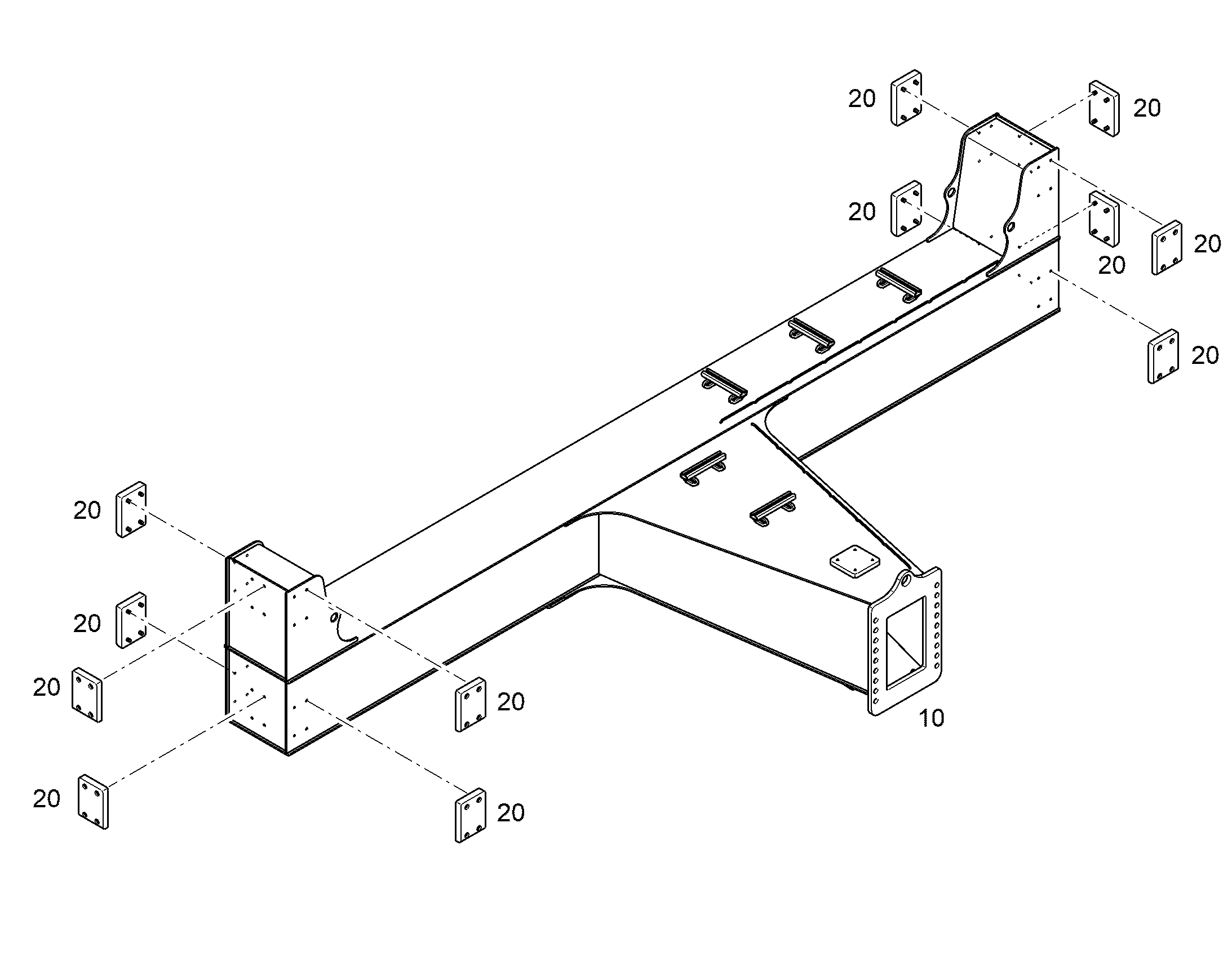 ПОПЕРЕЧИНА 12975474 LIEBHERR
