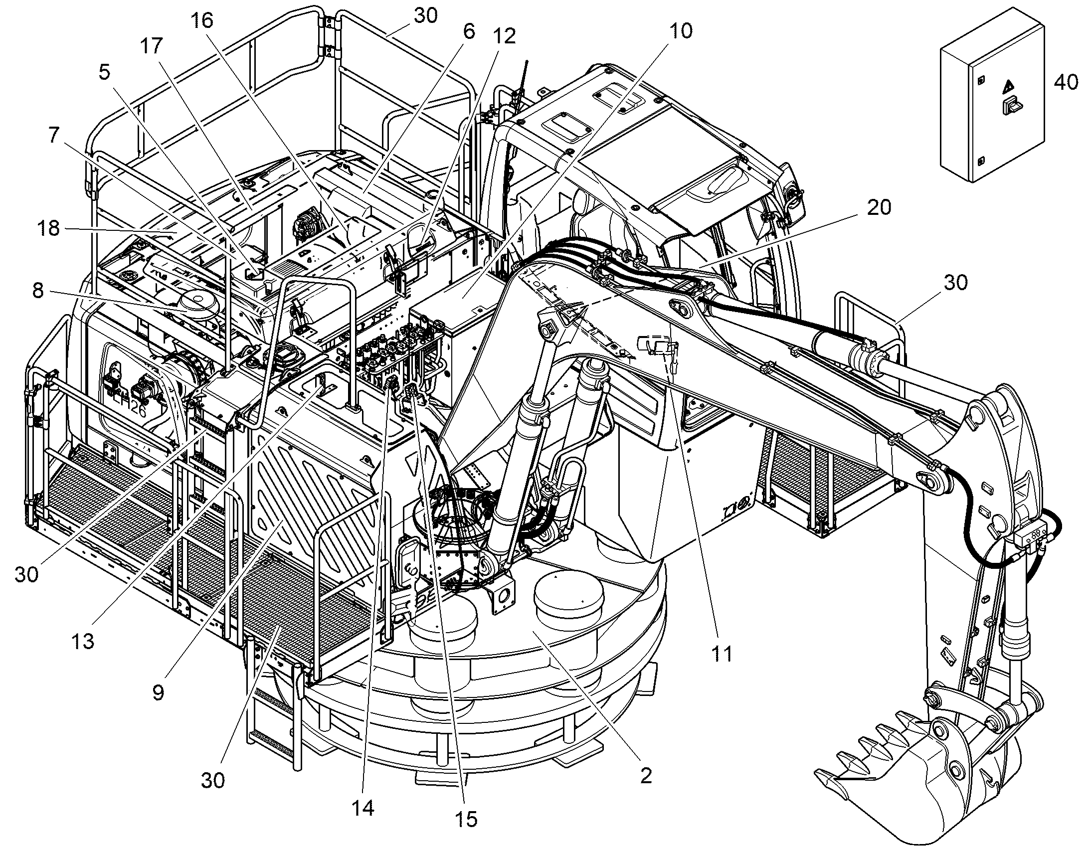 ЭЛАСТИЧНАЯ ОПОРА 9647941 LIEBHERR