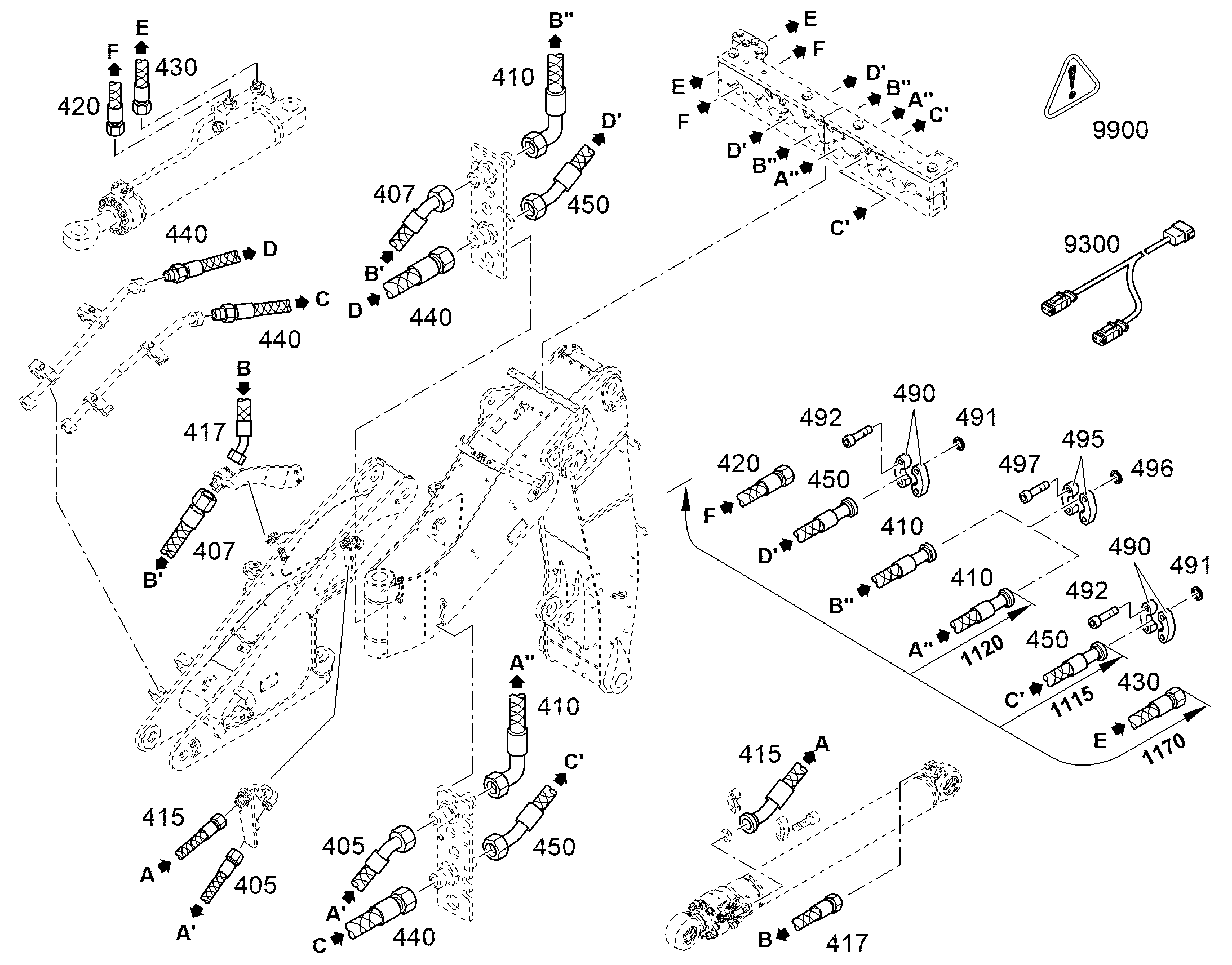 ТАБЛИЧКИ 13464464 LIEBHERR