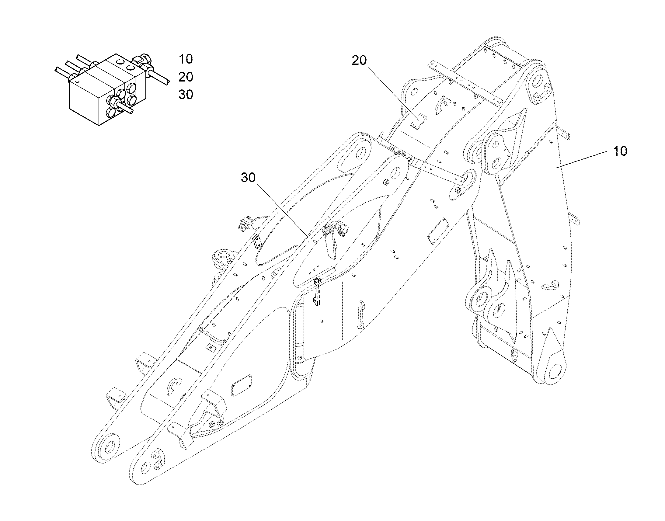 СМАЗОЧНЫЕ ЛИНИИ УСТАНОВКА 12839100 LIEBHERR