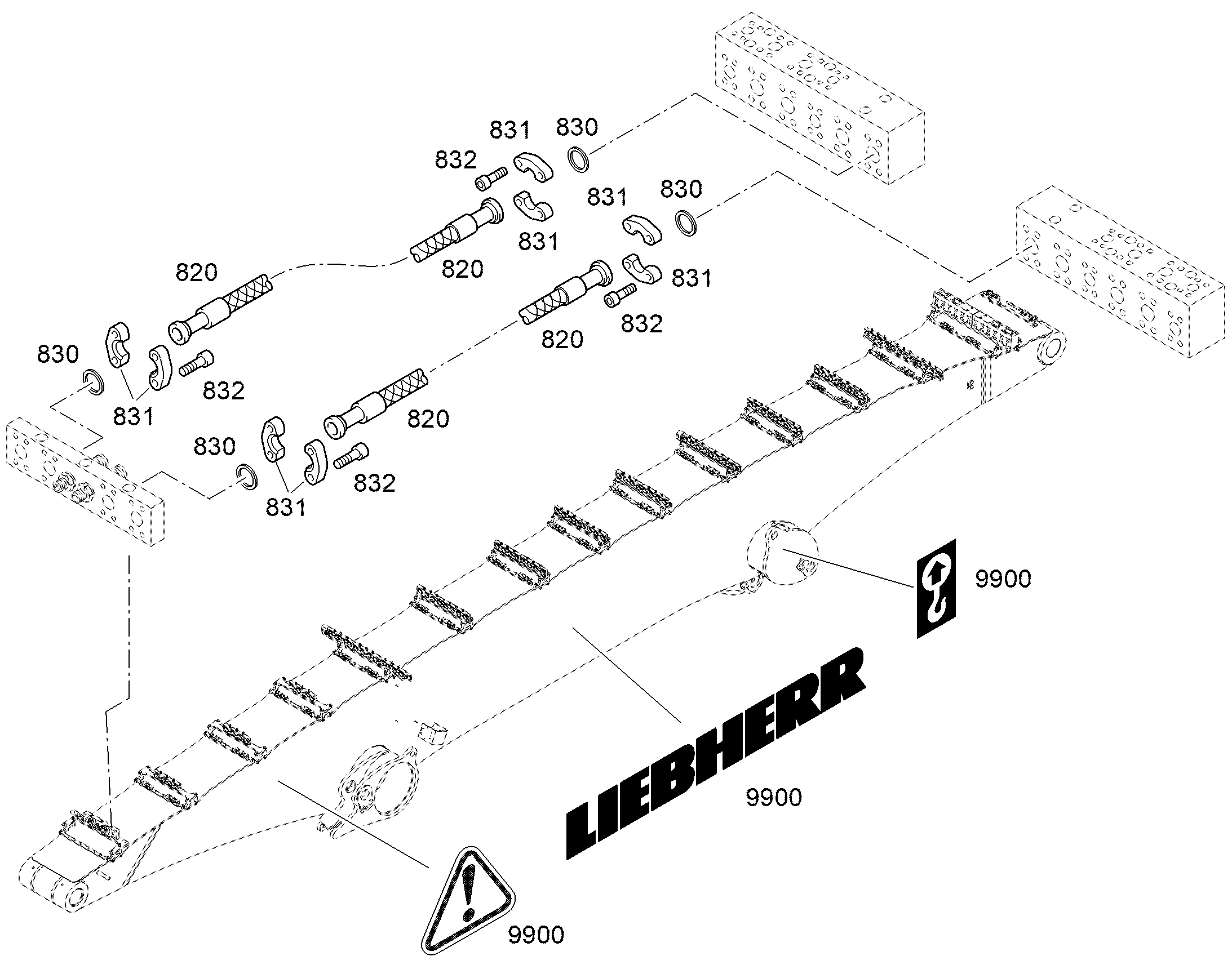 ТАБЛИЧКИ 12980215 LIEBHERR