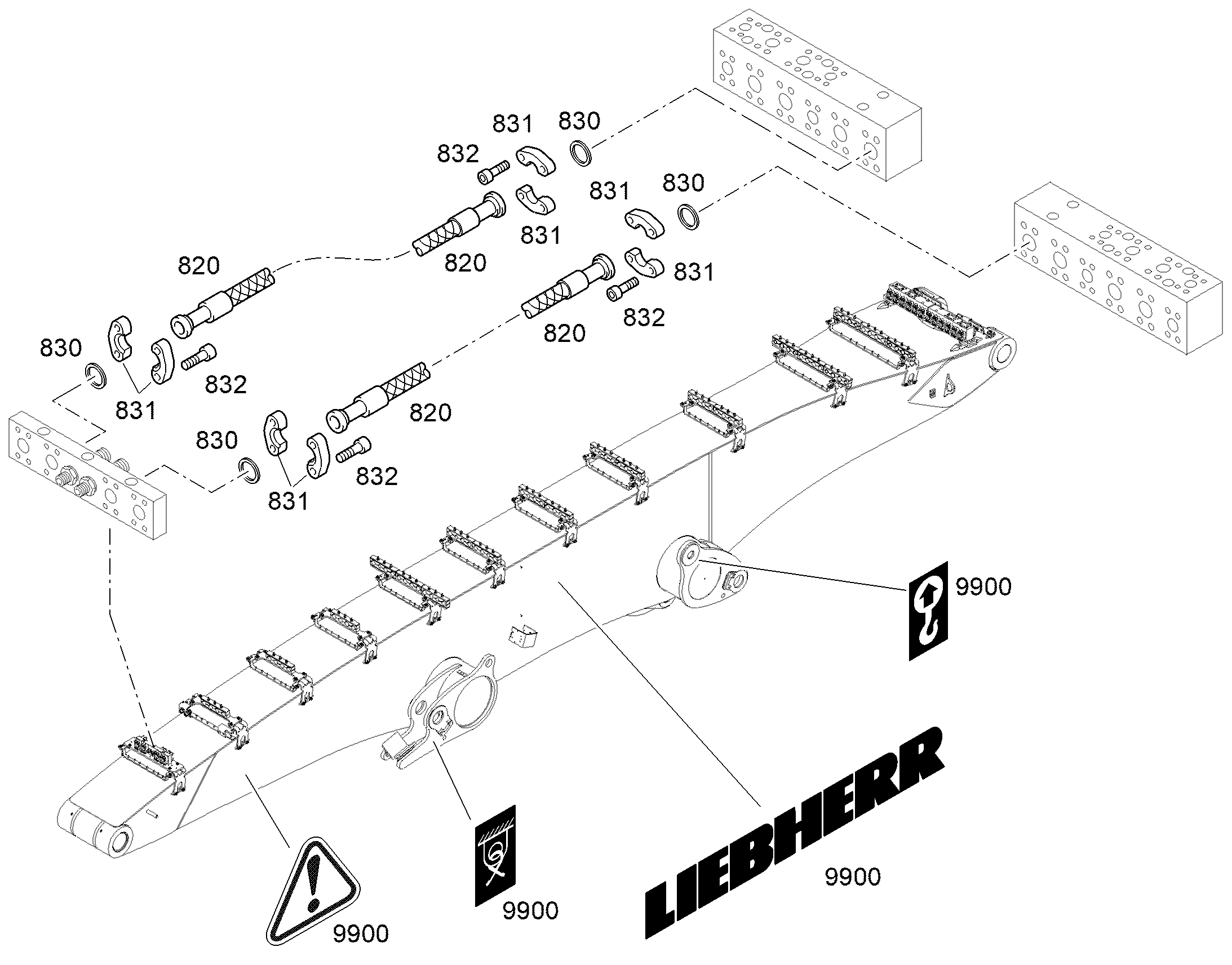 ТАБЛИЧКИ 12983616 LIEBHERR