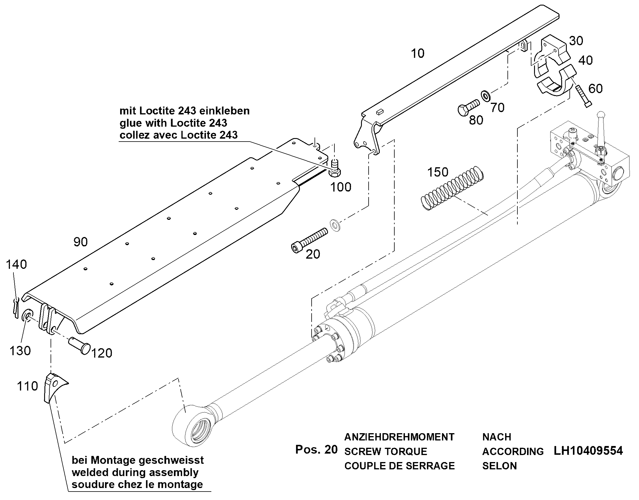 ПОЛУХОМУТИК d=111 13409272 LIEBHERR