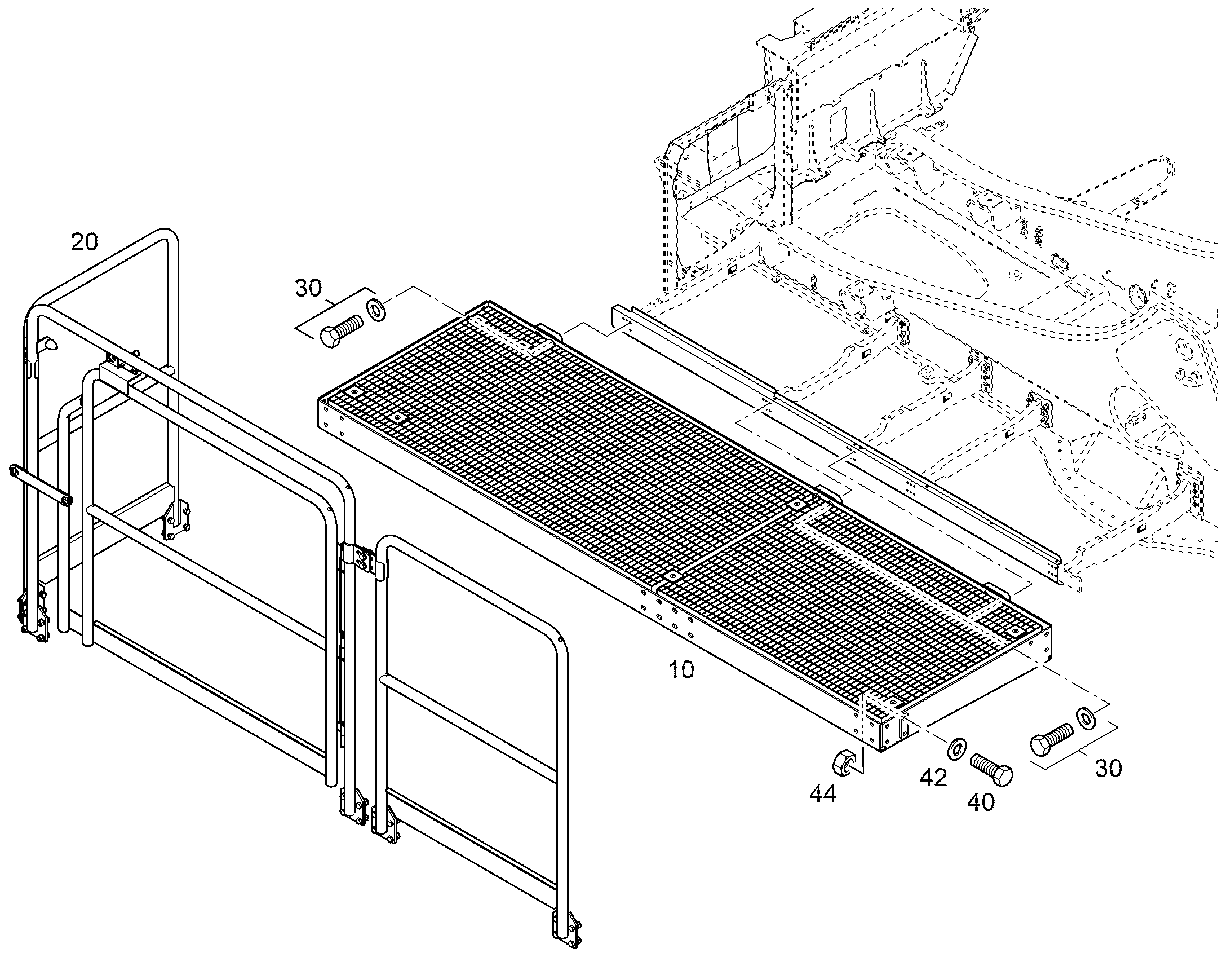 ПЛАТФОРМА 13431179 LIEBHERR