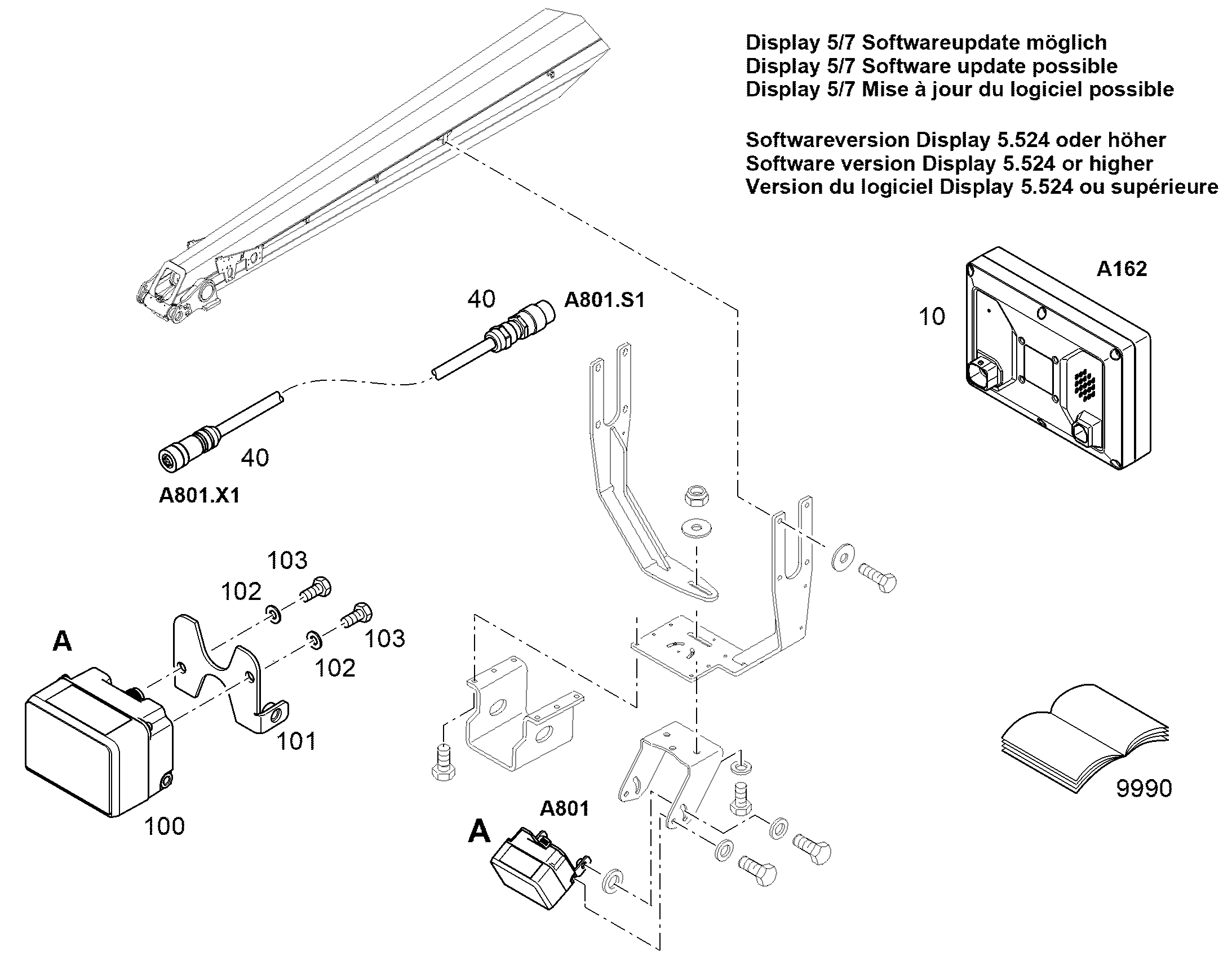 ИНСТРУКЦИЯ ПО РЕГУЛИРОВКЕ SOFTWARE 12967152 LIEBHERR