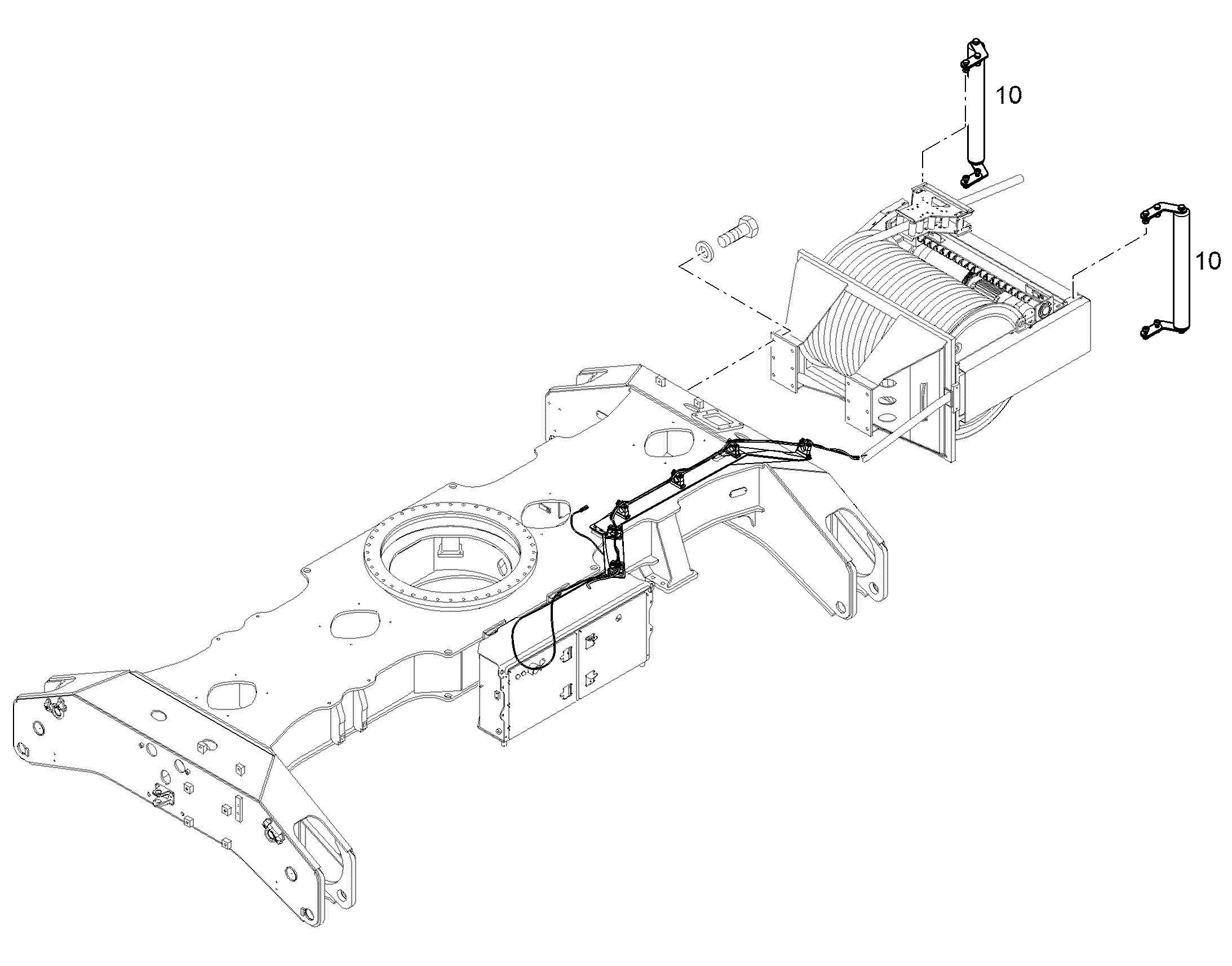 DEFLECTION UNIT 12274994 LIEBHERR