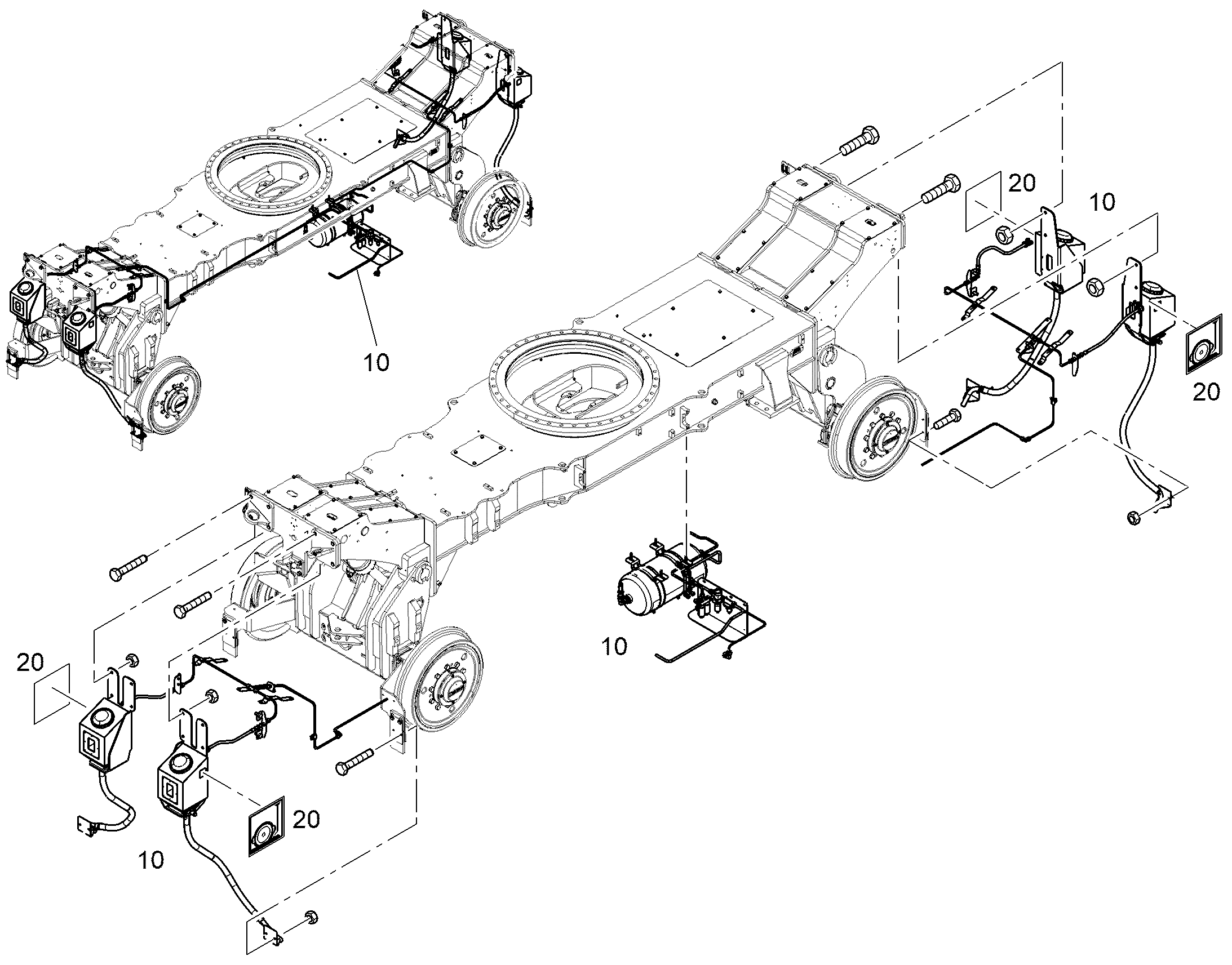 ТАБЛИЧКА SANDBEHAELTER 50mmX50mm 13523523 LIEBHERR