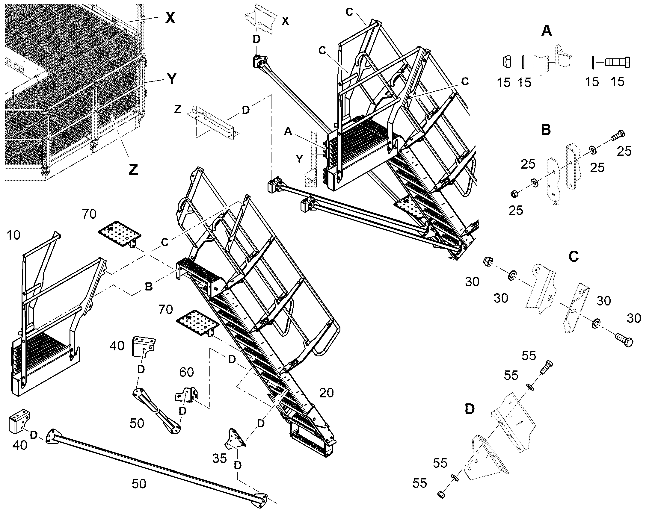 ДЕТАЛИ КРЕПЕЖНЫЕ 13542322 LIEBHERR