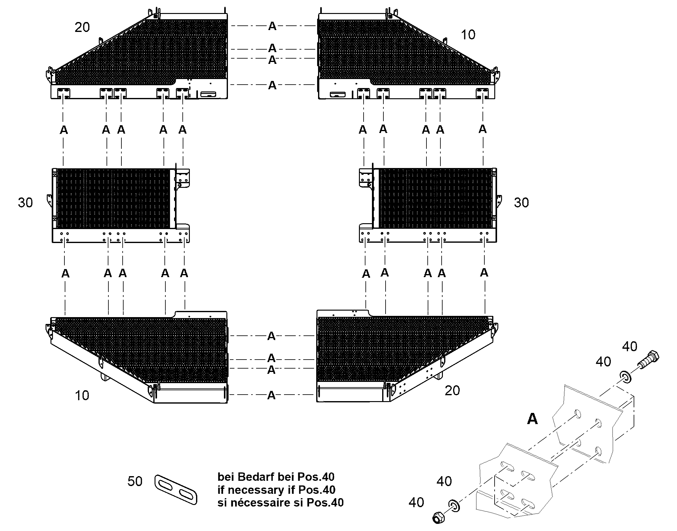 ПЛАСТИНКА РАСПОРНАЯ 2X50X160 13528533 LIEBHERR