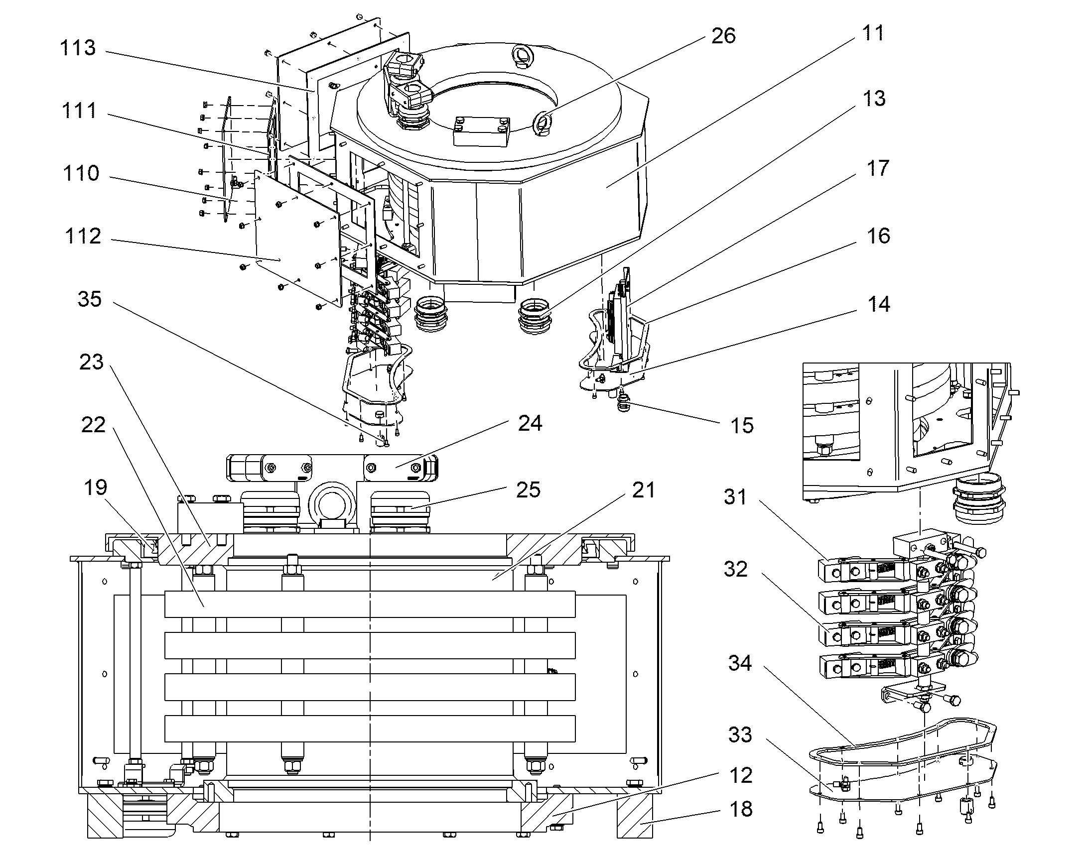 КОЛЬЦО КОНТАКТНОЕ 12279221 LIEBHERR