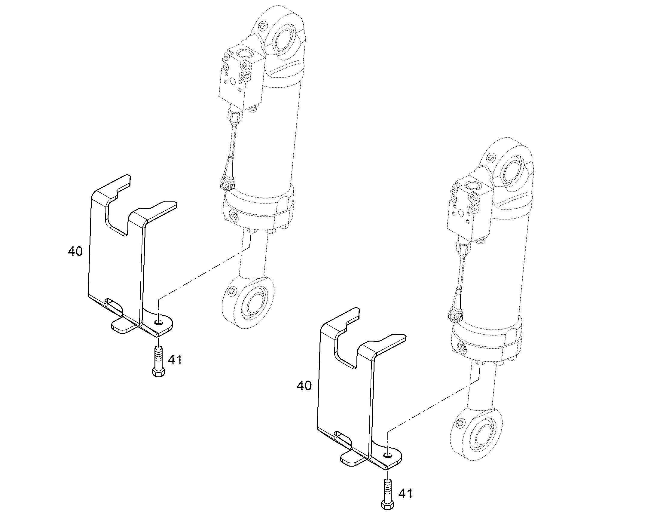 ПРОВОДКА - ЗАЩИТА 6X115X363,8 13554663 LIEBHERR