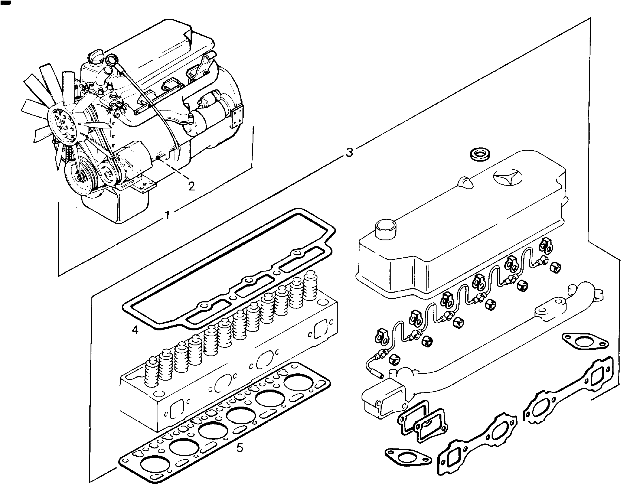 ПРОКЛАДКА ГОЛОВКИ ЦИЛИНДРА 7010244 LIEBHERR