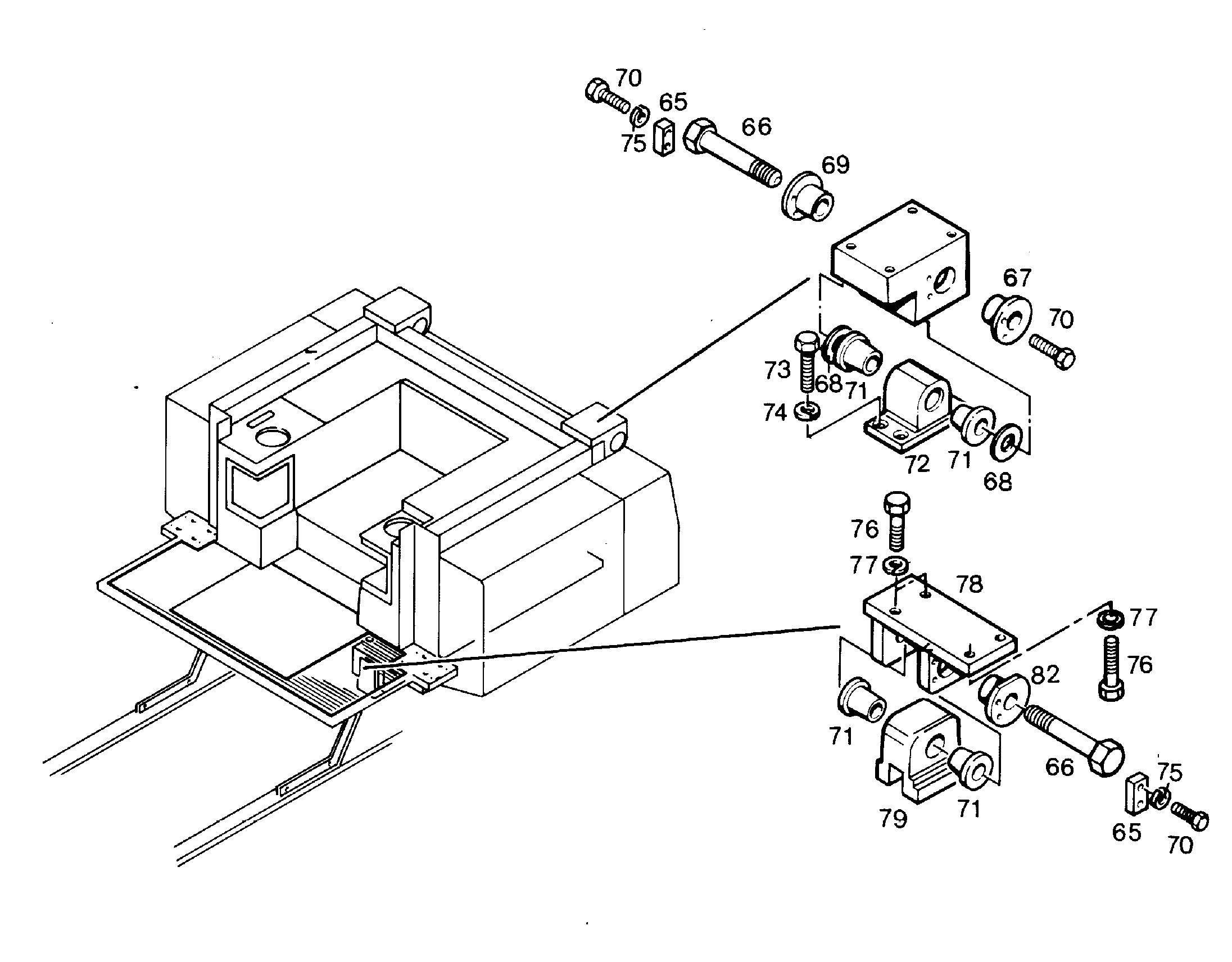 КОЛОДКА 9027265 LIEBHERR