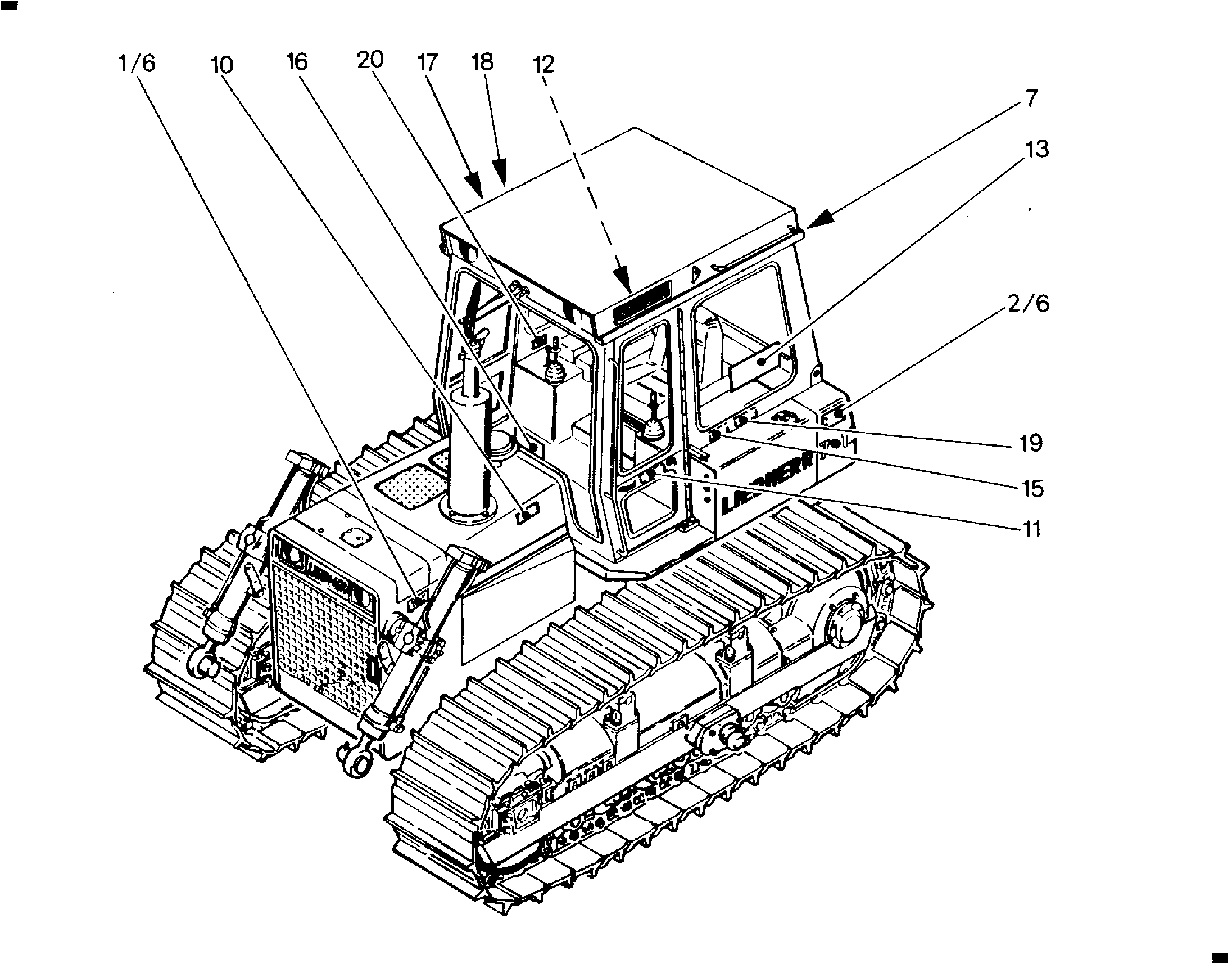ТАБЛ.ПРЕДУПР.РЕМЕНЬ БЕЗОПАСН. SICHERHEITSGURT 165mmX67mm 9784631 LIEBHERR