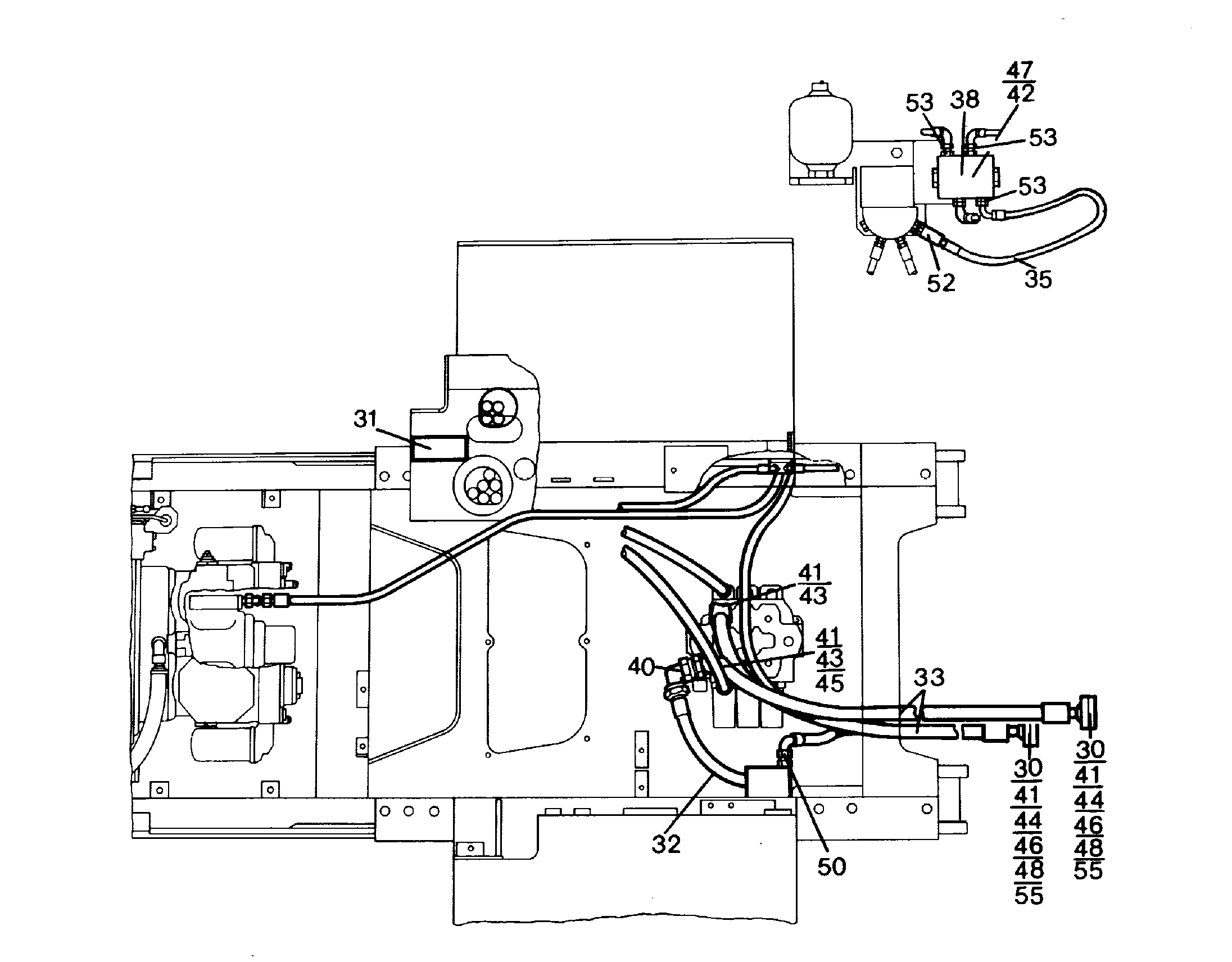 КЛАПАН ХОДОВОЙ 5800686 LIEBHERR