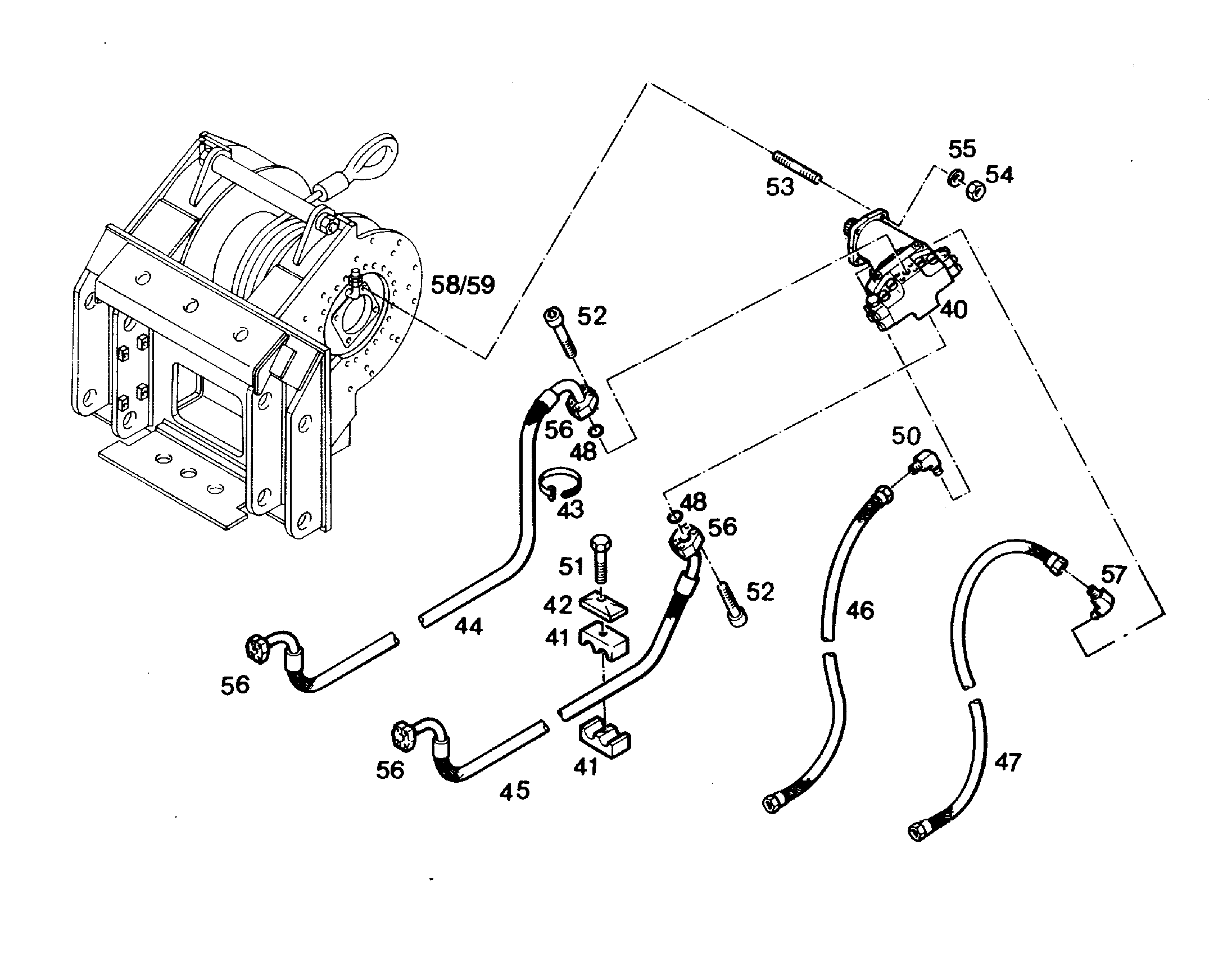 СКОБА d=540 7404249 LIEBHERR