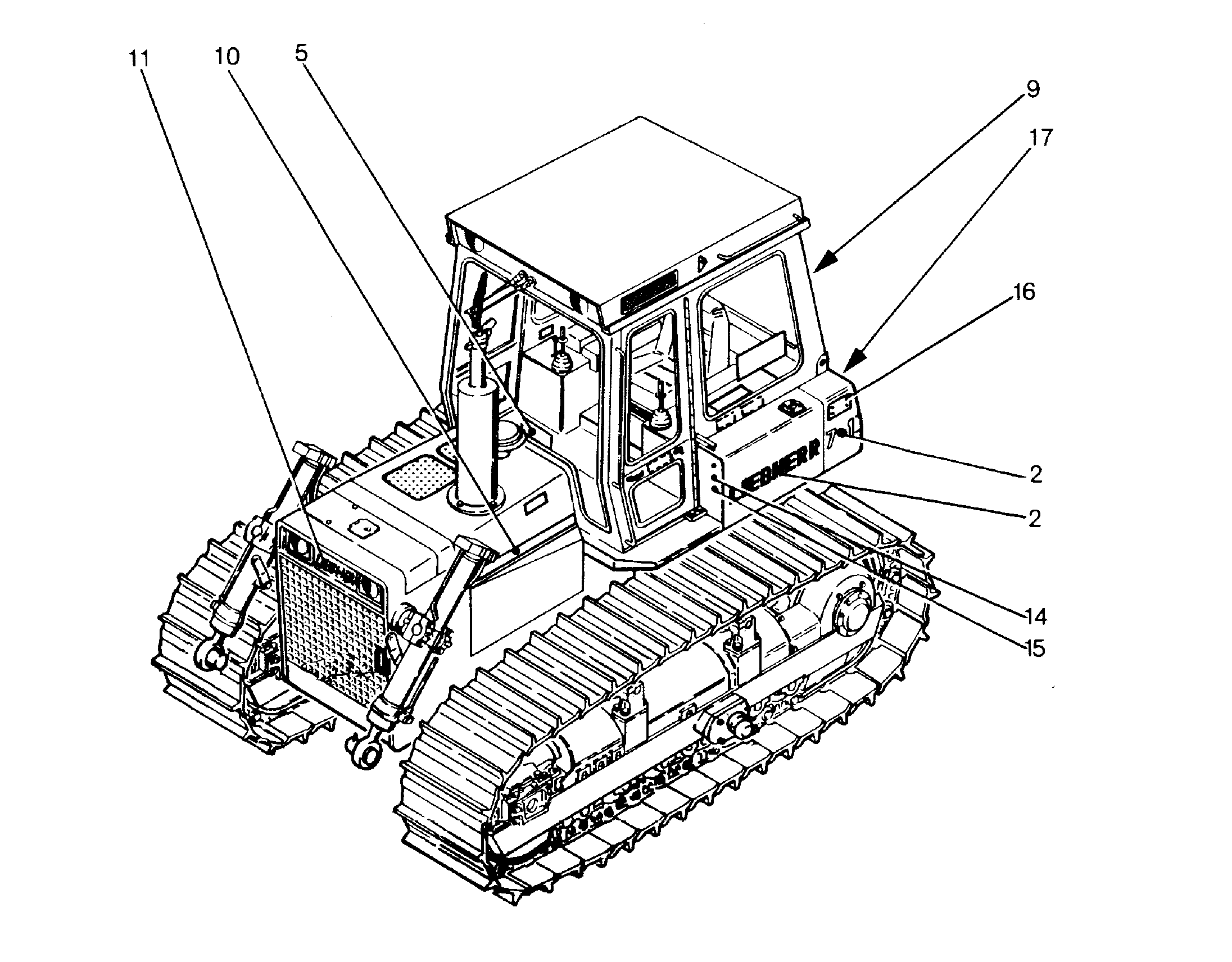 ТАБЛИЧКА ЛИБХЕРР 9030430 LIEBHERR