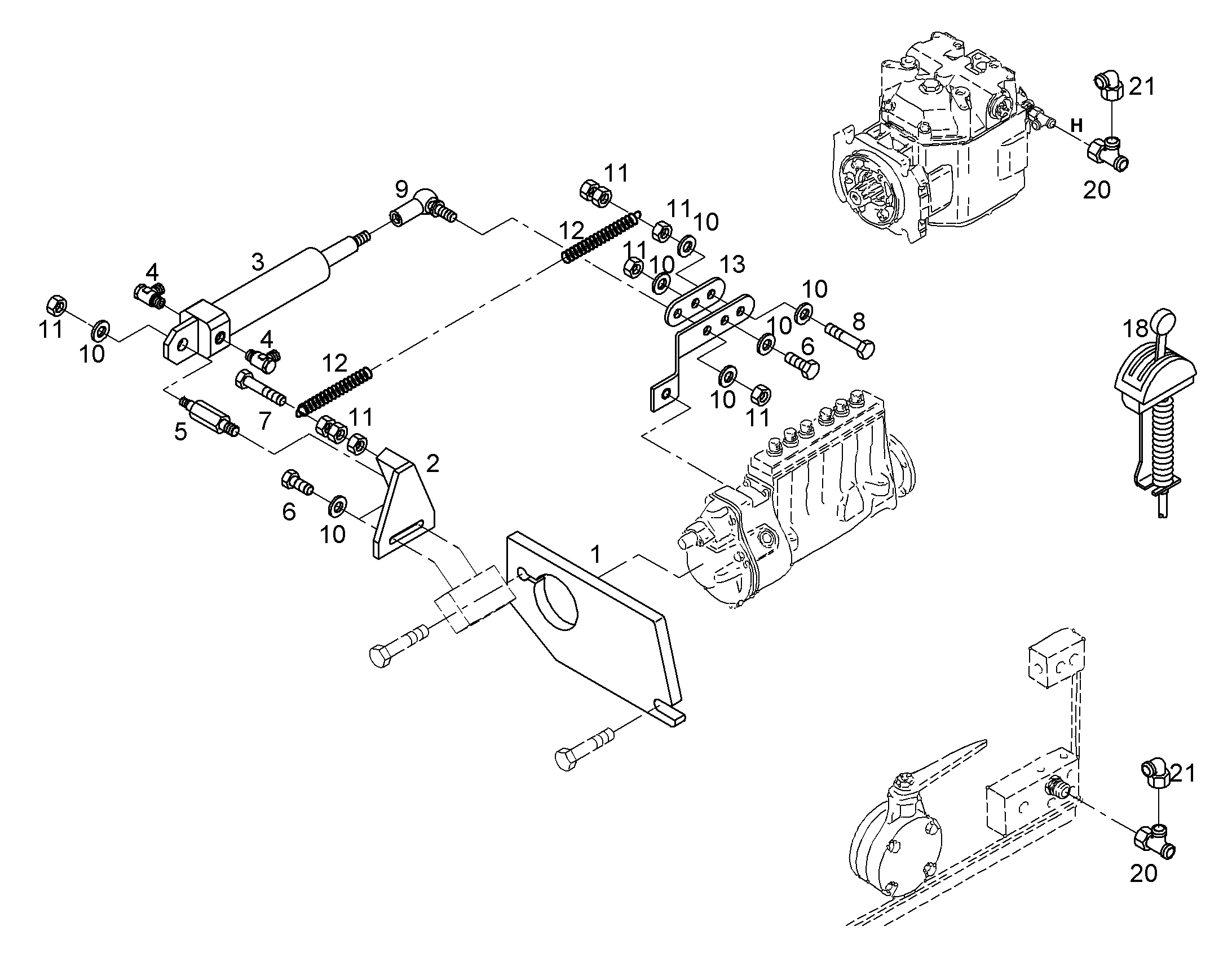 ПРУЖИНА НАТЯЖНАЯ 1,4X15 7413987 LIEBHERR