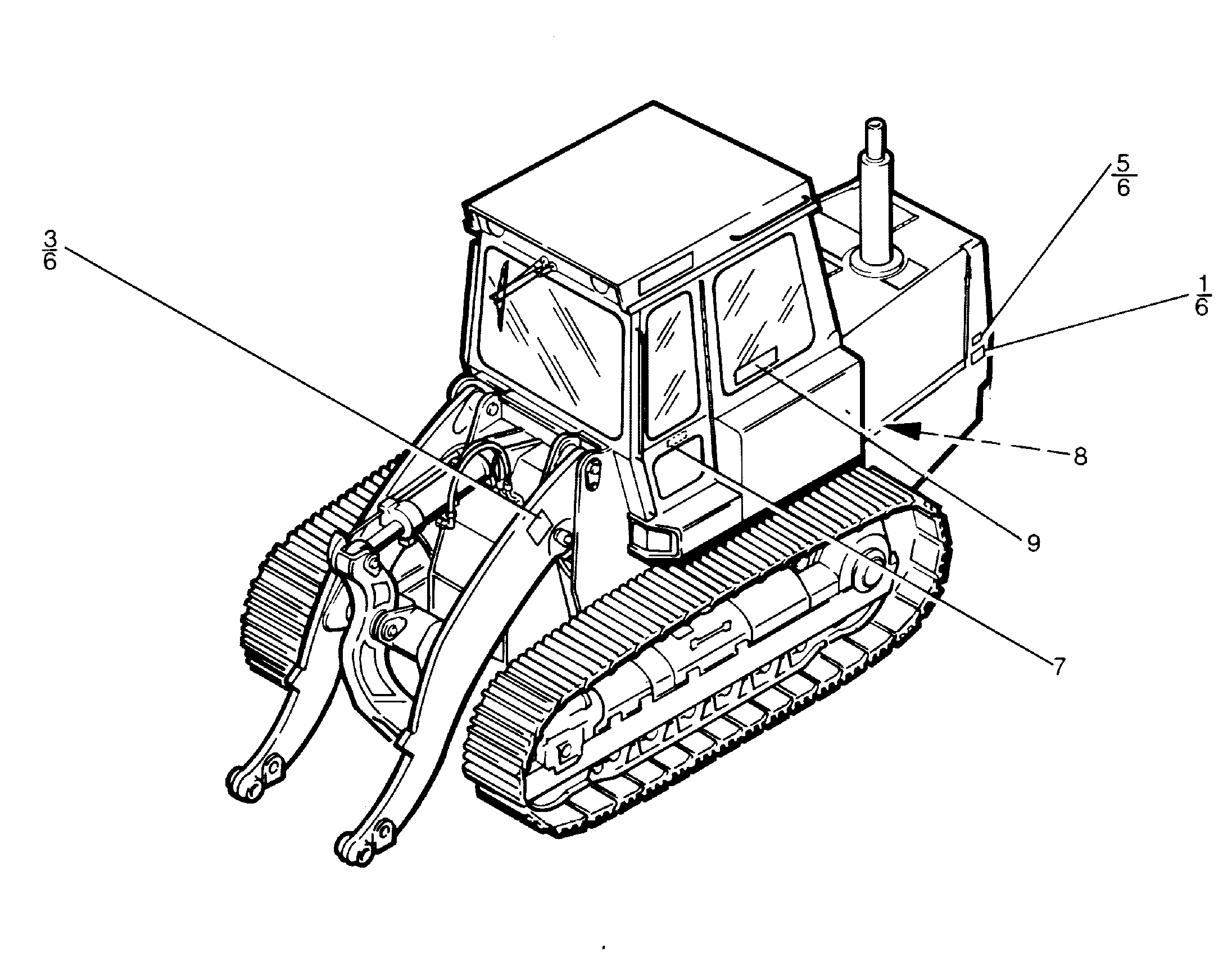 ТАБЛ. ПРЕДУПР. ПРЕДОХР. РЫЧАГА 9784624 LIEBHERR