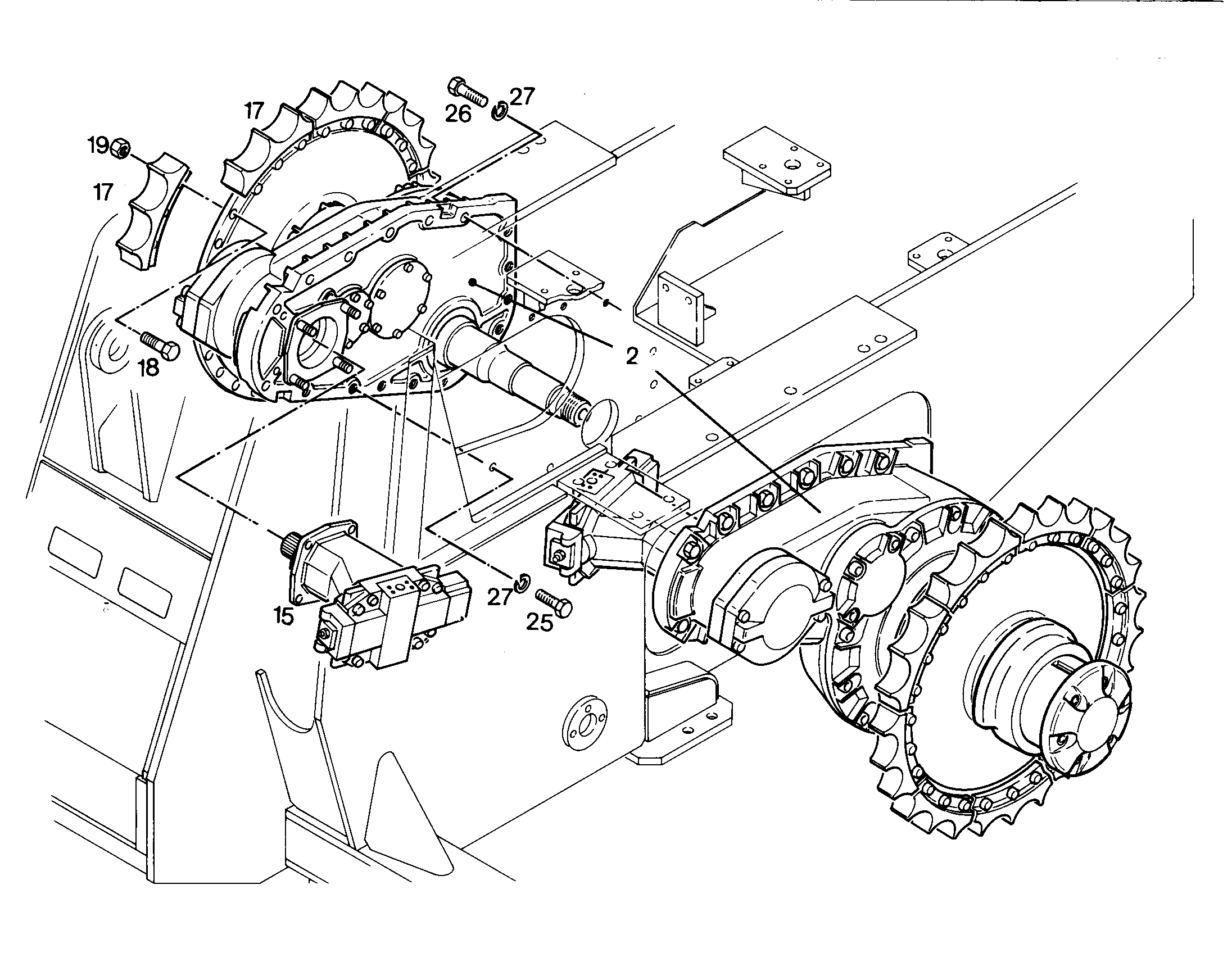 ОБОД ЗУБЧАТЫЙ 5802290 LIEBHERR