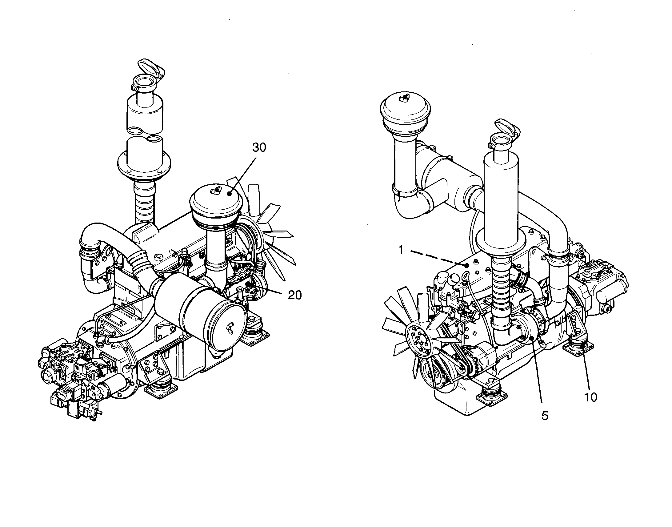 ОПОРЫ ДВИГАТЕЛЯ 9156519 LIEBHERR