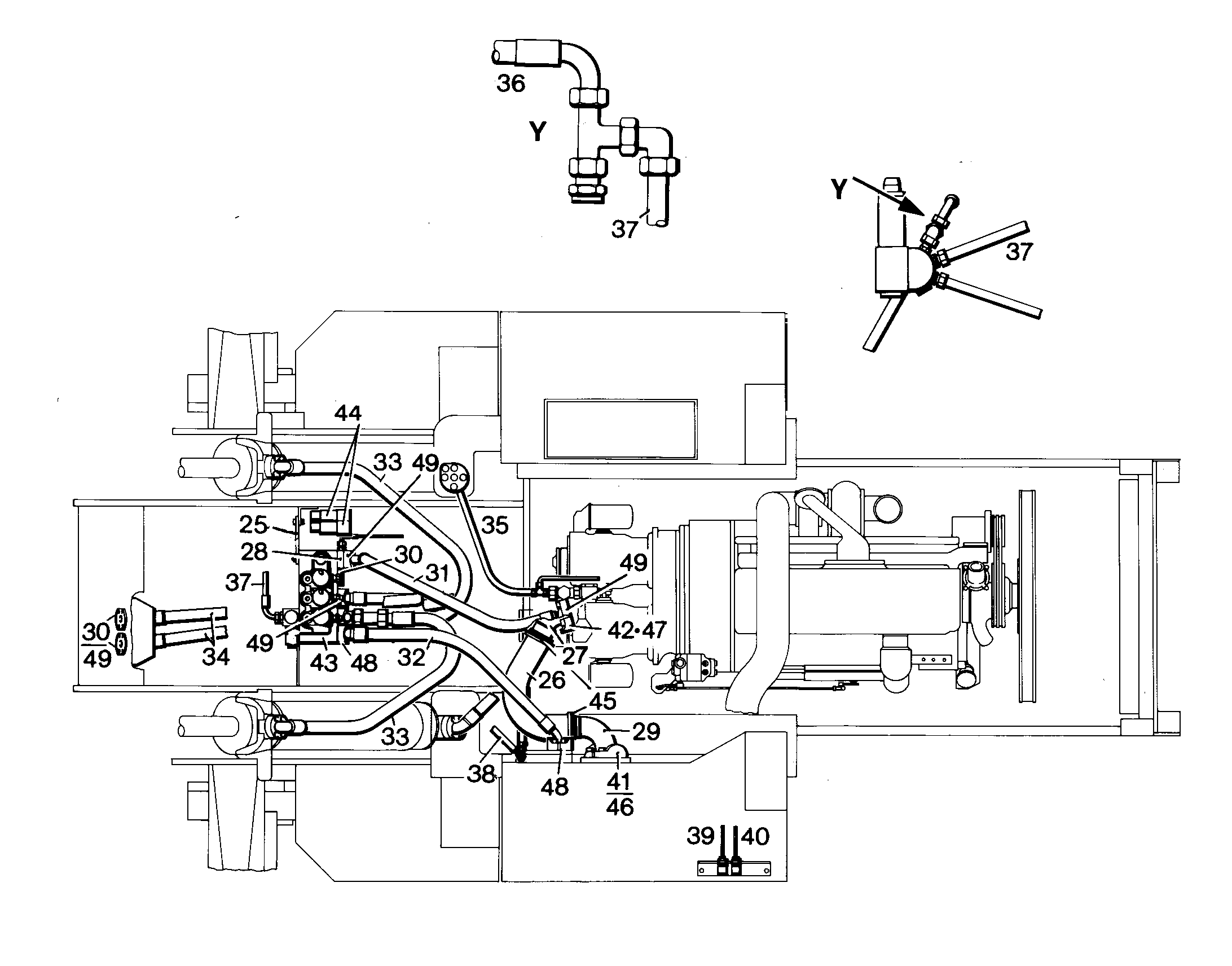 ОТВОД 9030327 LIEBHERR