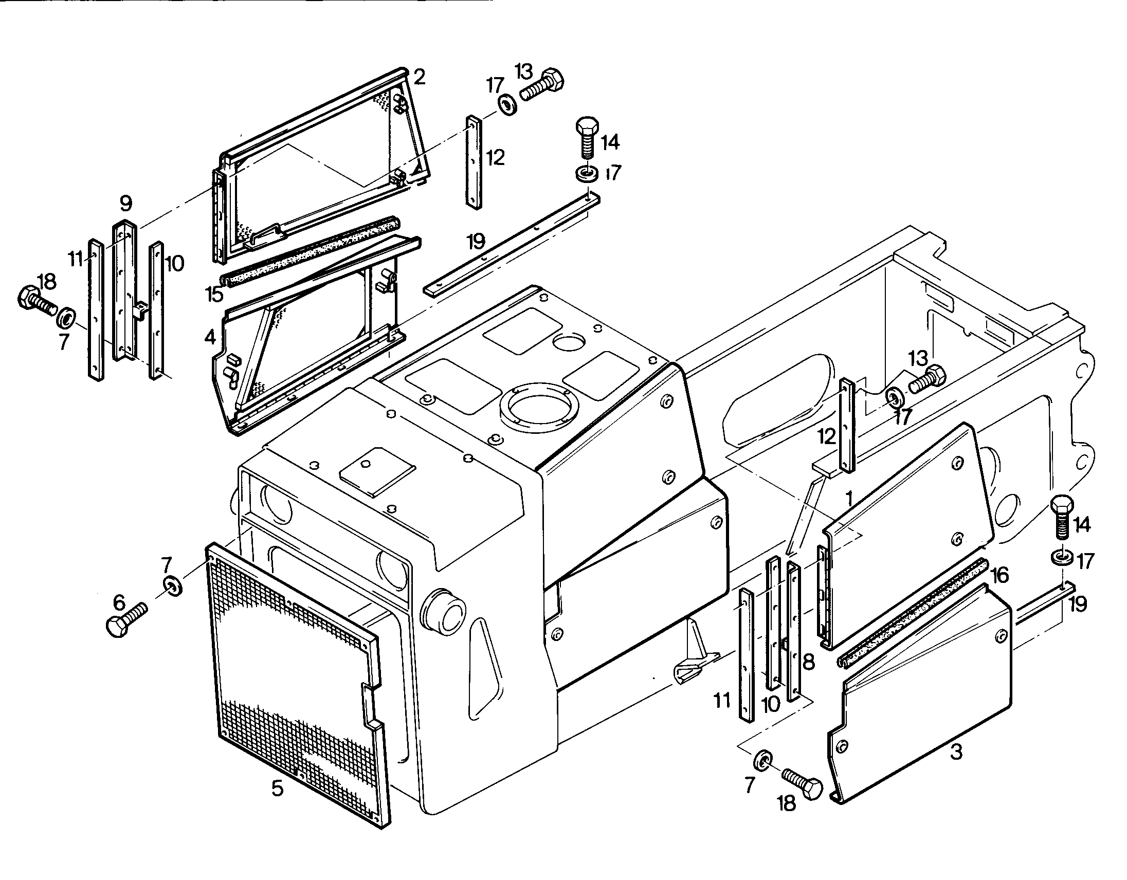 ПЛАНКА 9032875 LIEBHERR