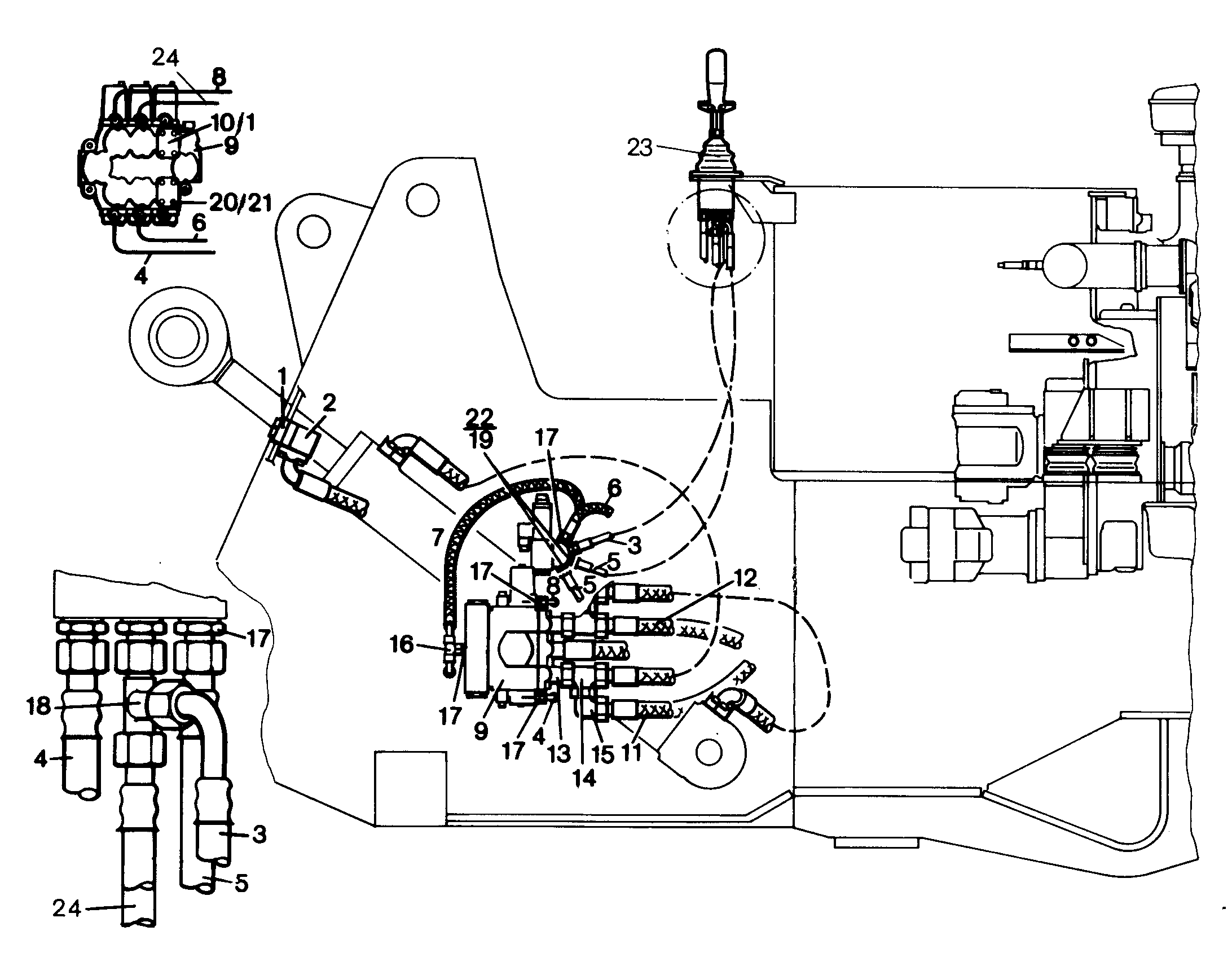 ФЛАНЦЕВОЕ СОЕДИНЕНИЕ GFS 25S 3/4 7401297 LIEBHERR