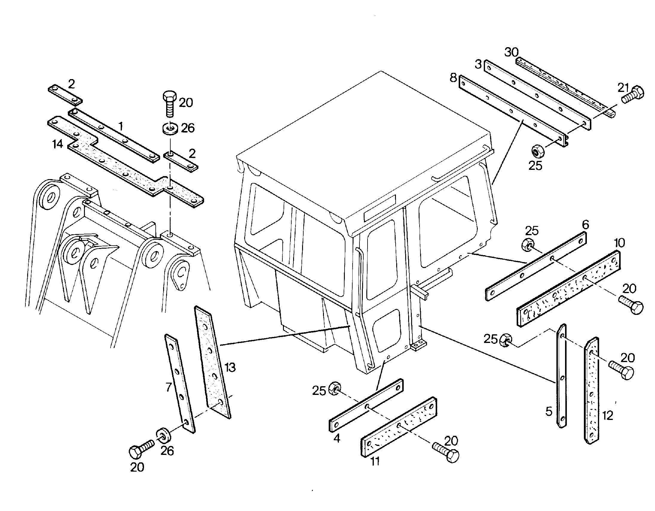 ПЛАНКА 9053733 LIEBHERR
