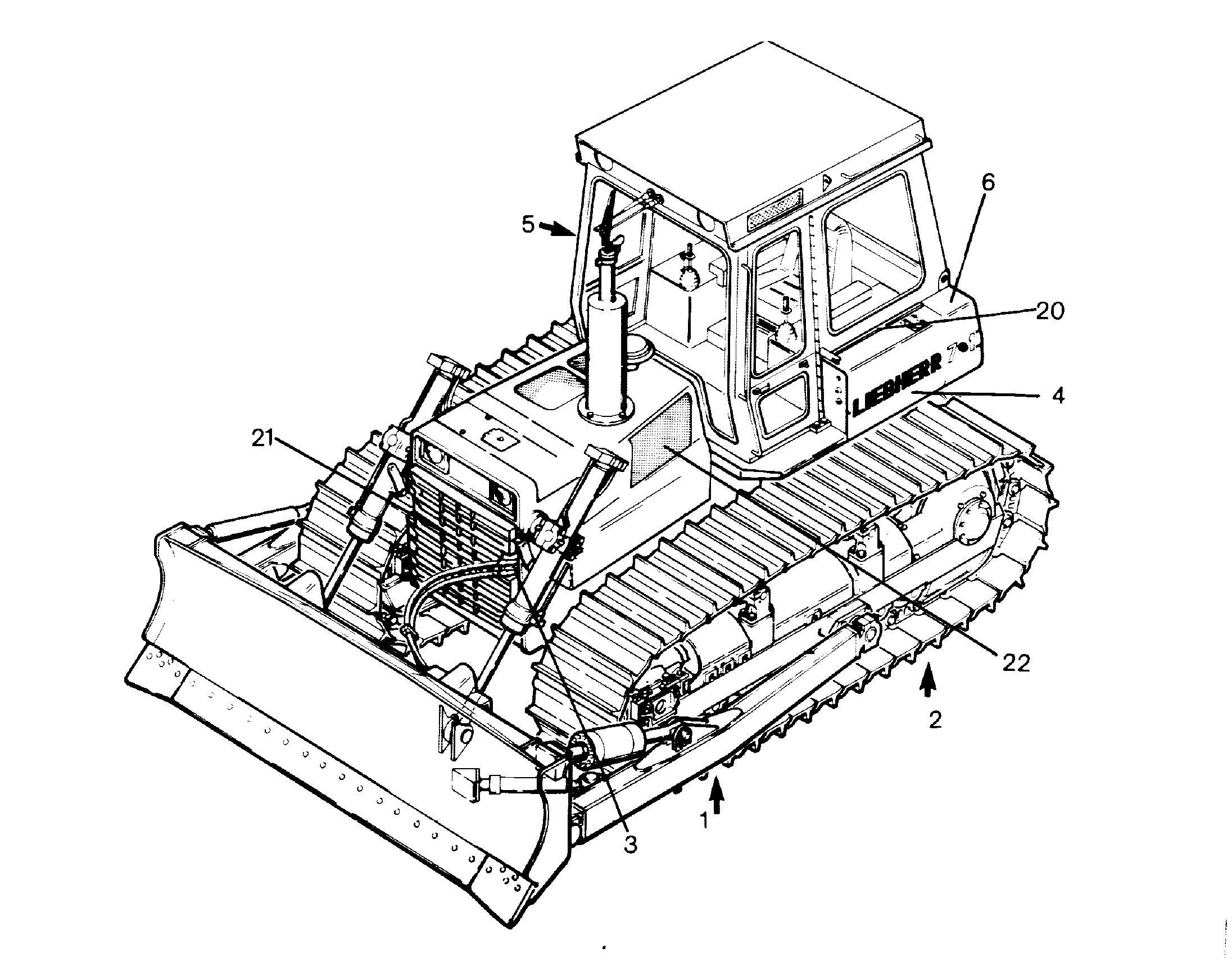 ЛОТОК В ОСНОВАНИИ 9042474 LIEBHERR