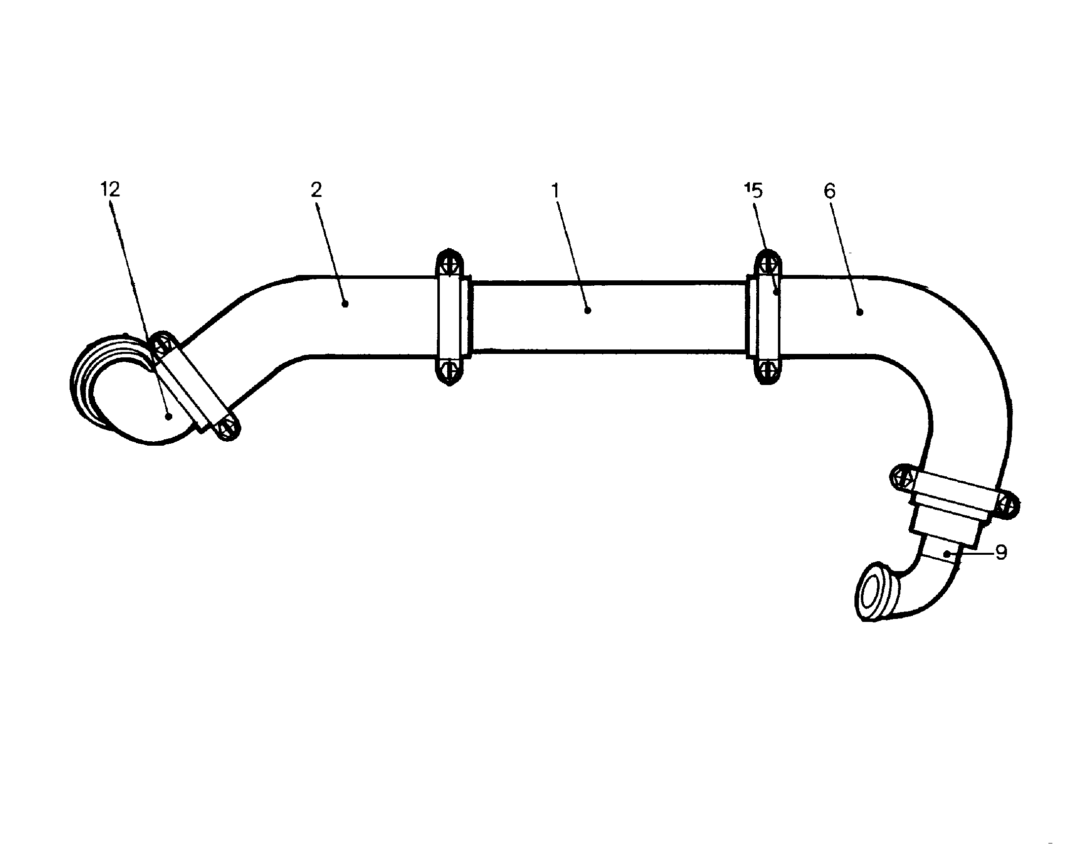 КОЛЕНО В СБОРЕ 9048990 LIEBHERR