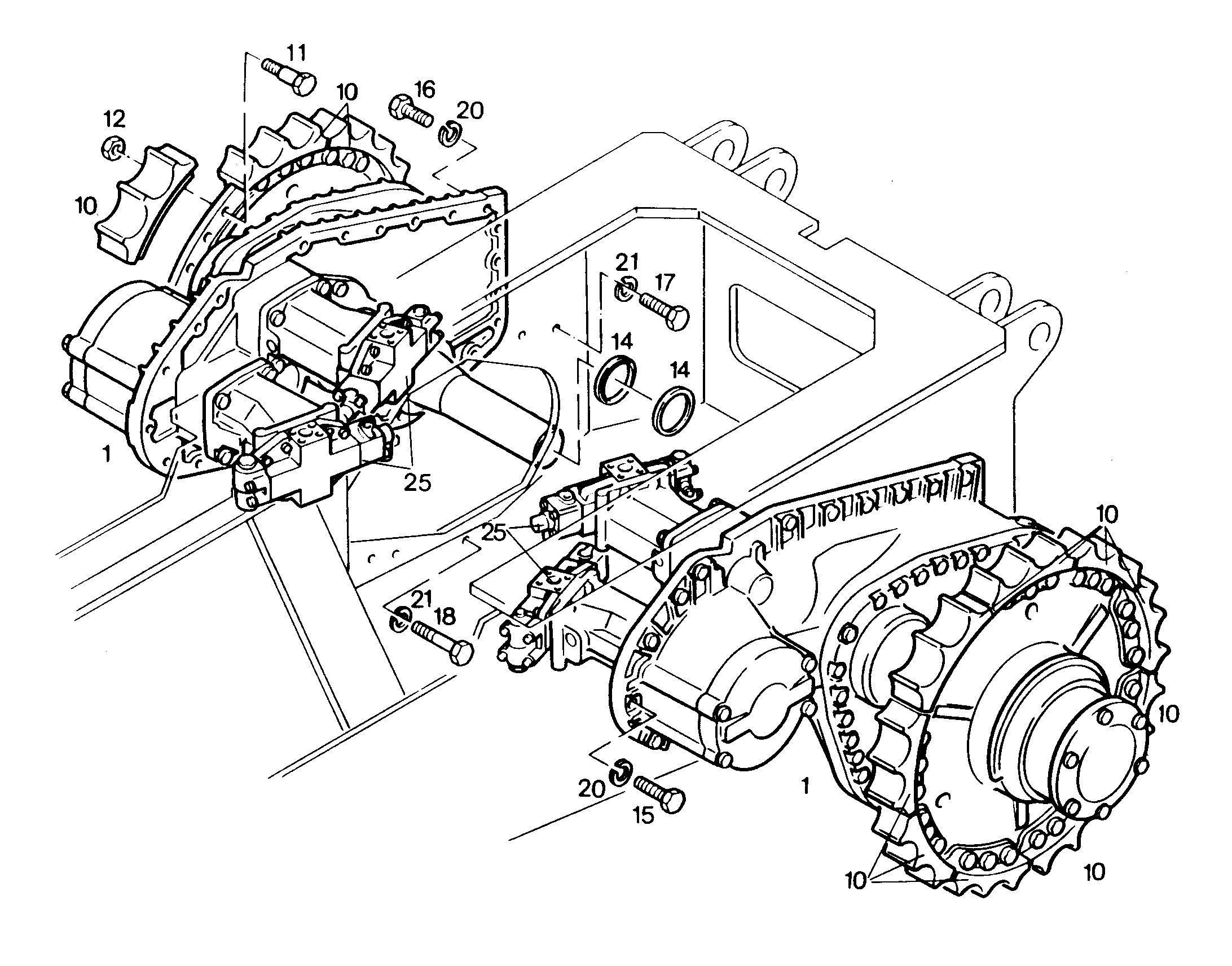 ГАЙКА 7/8'-14 UNF 5800147 LIEBHERR