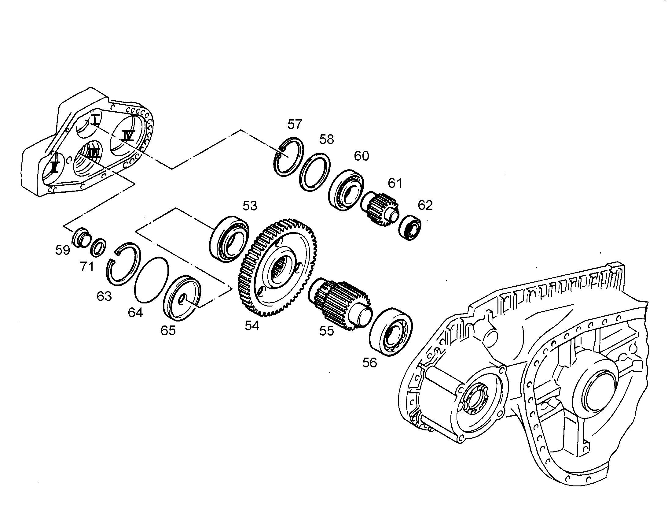 СТОПОРНОЕ КОЛЬЦО DIN 472 160 428104701 LIEBHERR