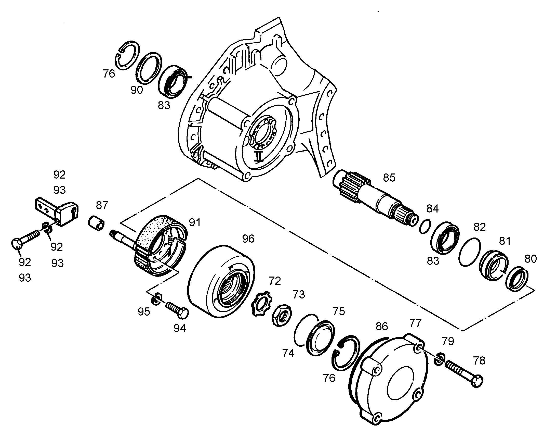 ШЕСТИГРАННАЯ ГАЙКА M45X1,5 4601388 LIEBHERR