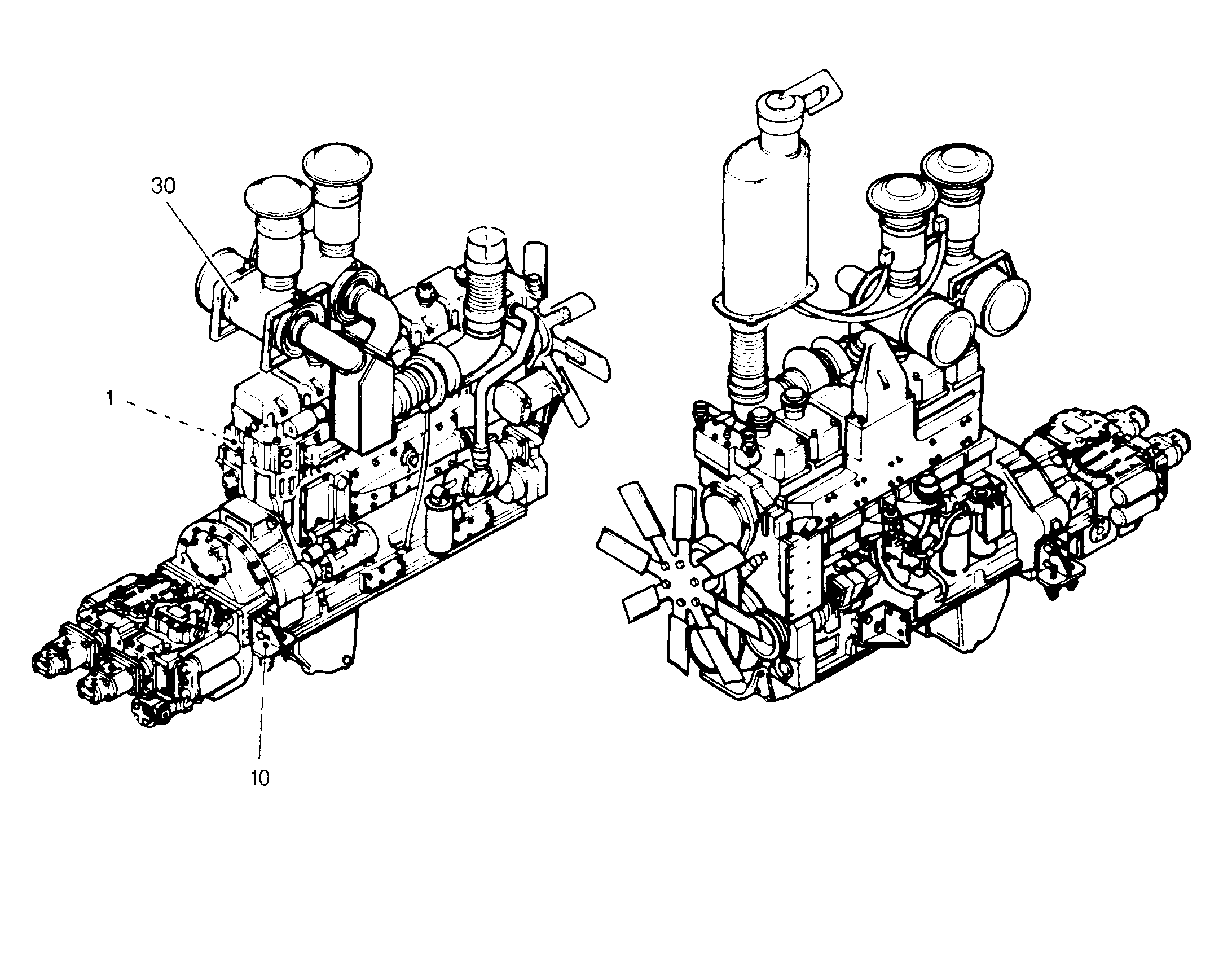 ОПОРЫ ДВИГАТЕЛЯ 9058419 LIEBHERR
