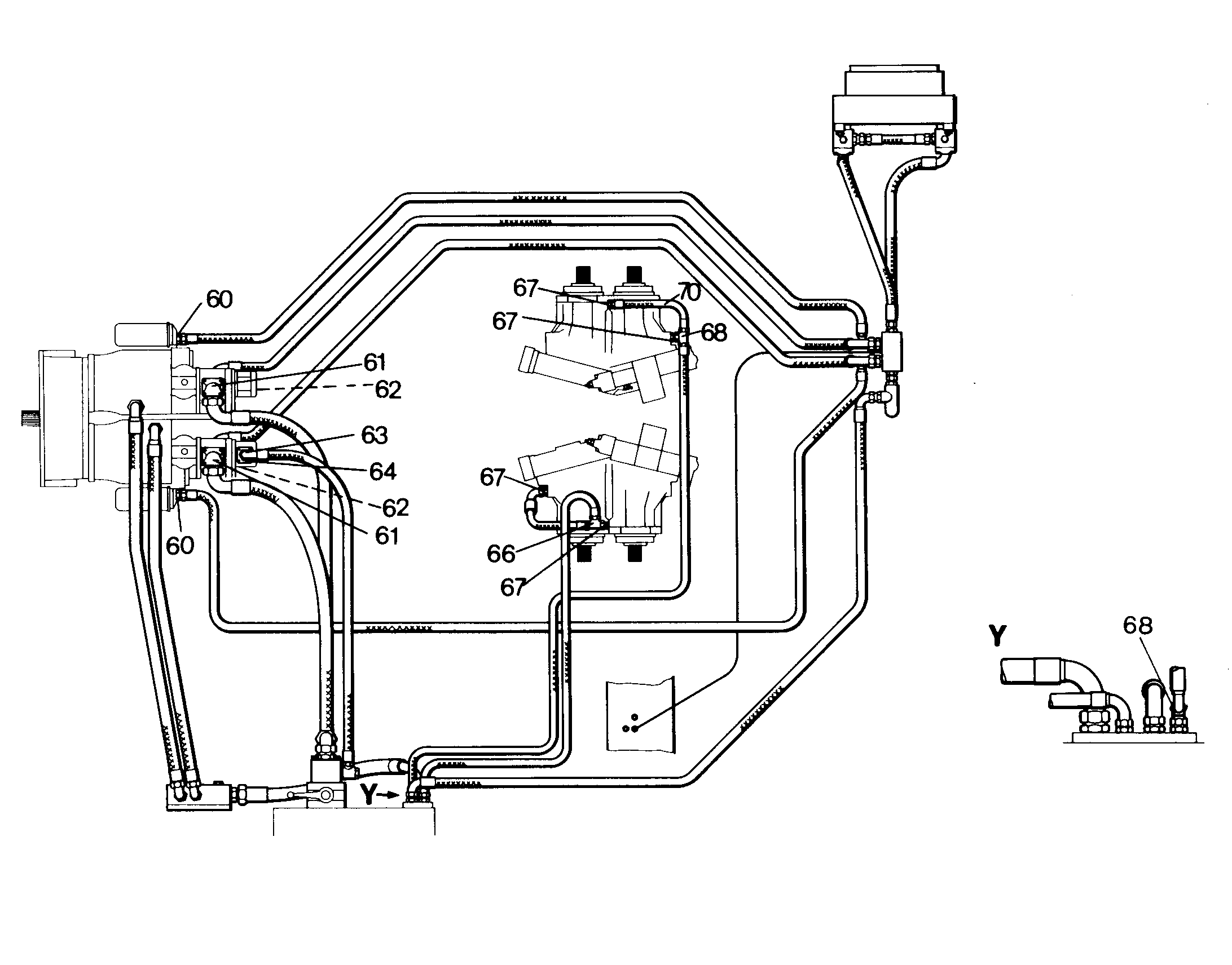 КЛАПАН ОБРАТНЫЙ 5800931 LIEBHERR
