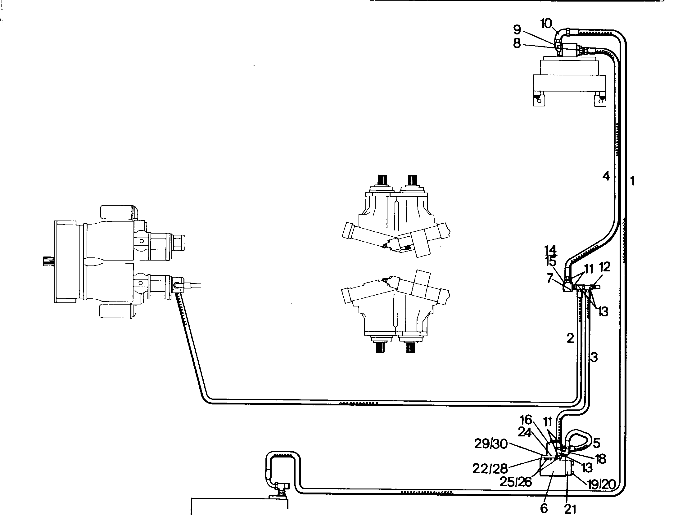КЛАПАН ОГРАНИЧЕНИЯ ДАВЛЕНИЯ 7401402 LIEBHERR