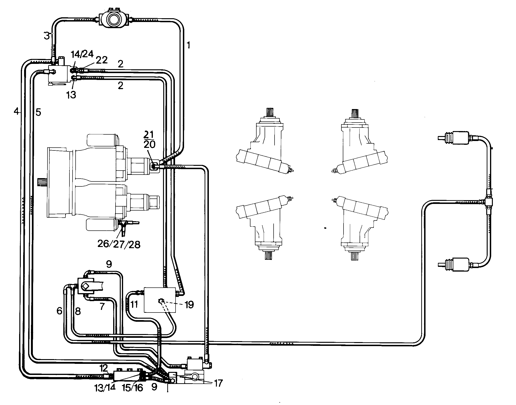 ШЛАНГ 10X240 7403894 LIEBHERR