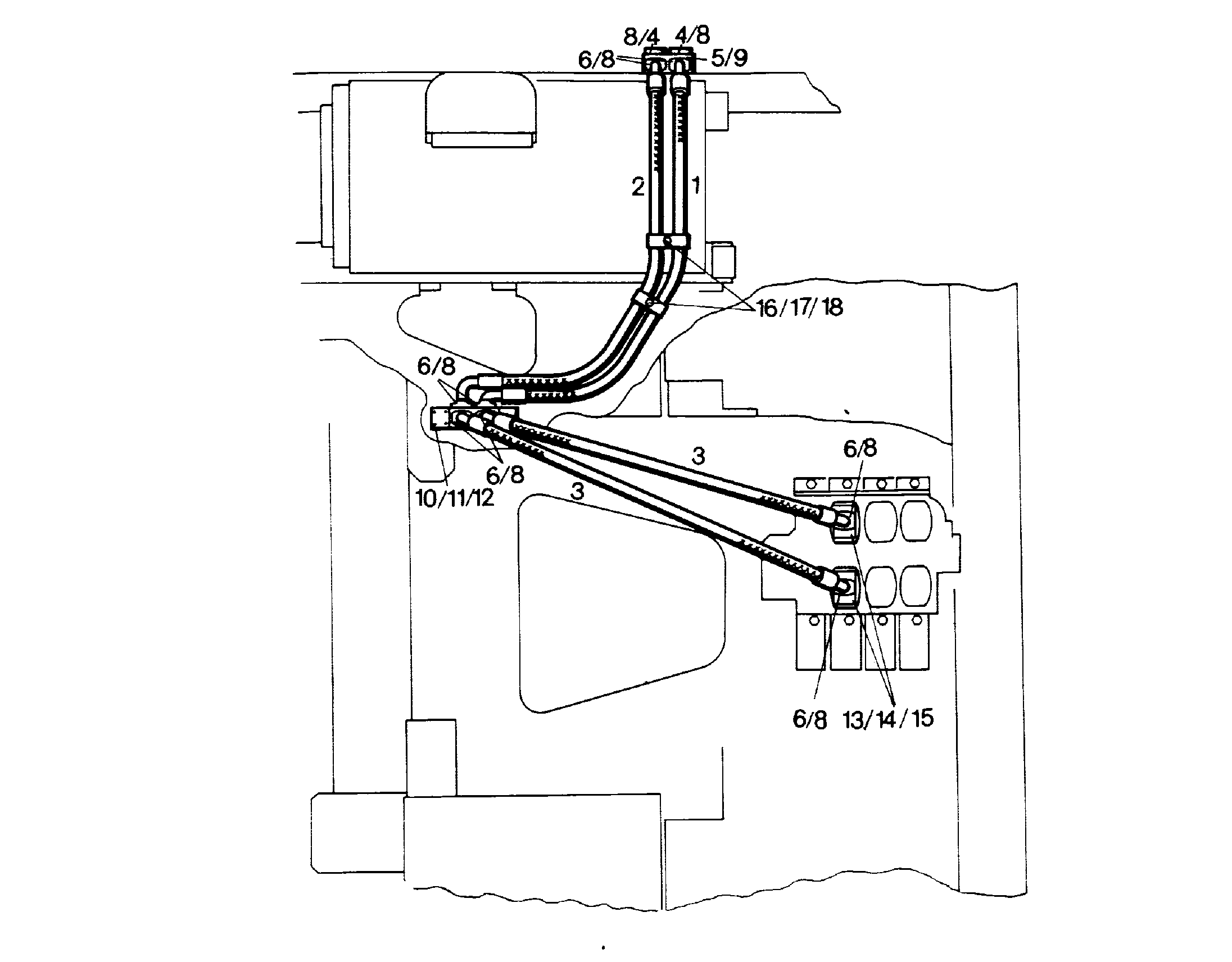 ФЛАНЕЦ-ЗАГЛУШКА 9029810 LIEBHERR