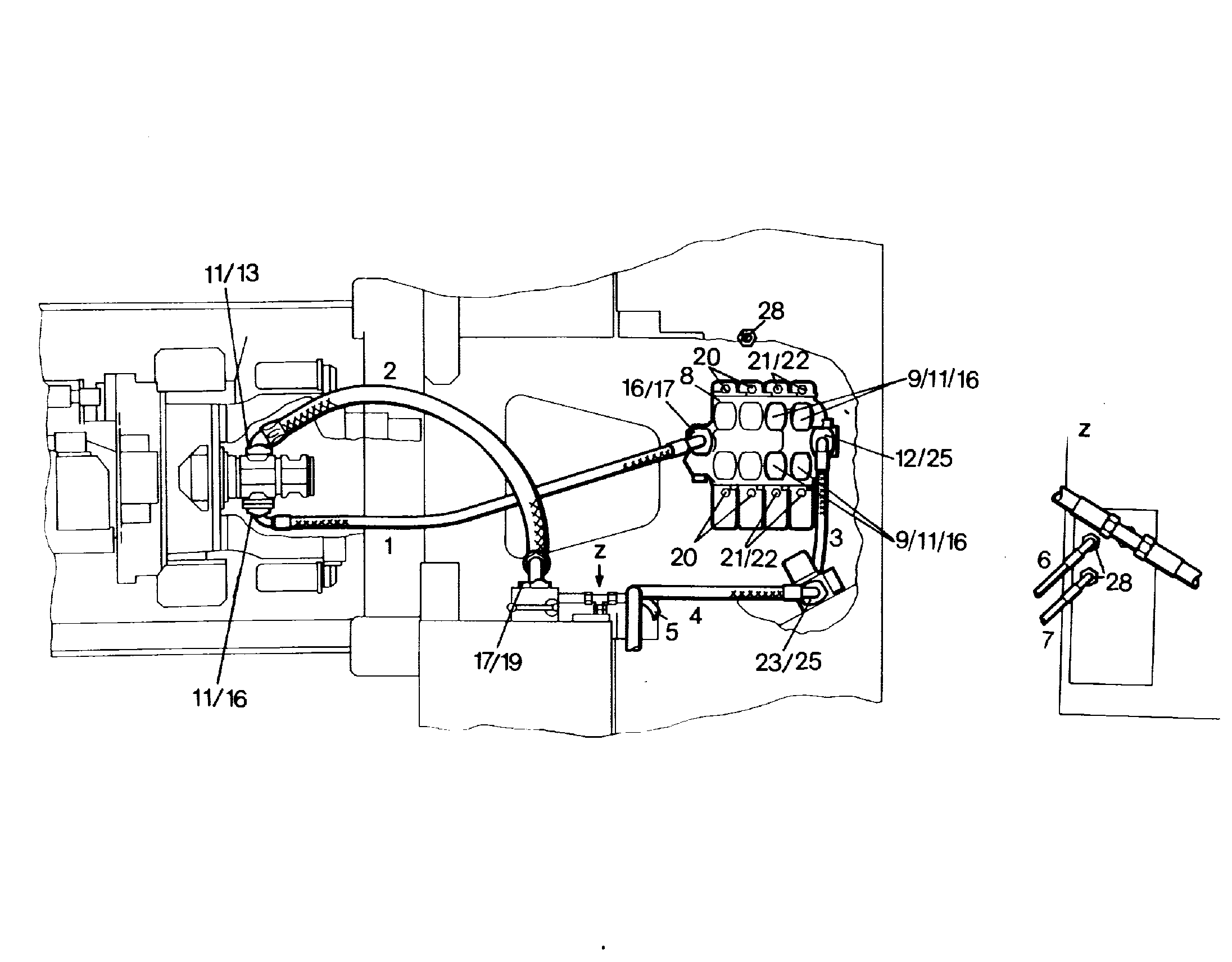 ДОРАБОТКА ШЛАНГА 9782183 LIEBHERR