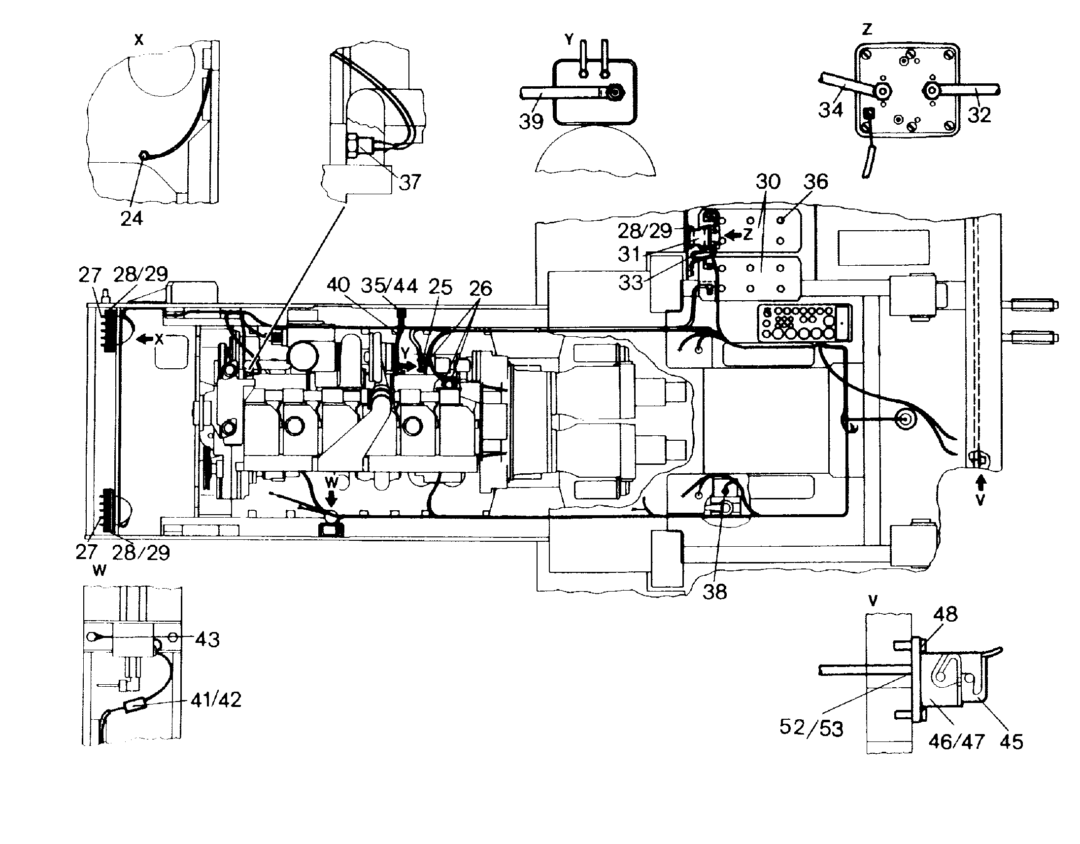 КАБЕЛЬ СОЕДИНЕНИЯ С КОРПУСОМ 9038760 LIEBHERR